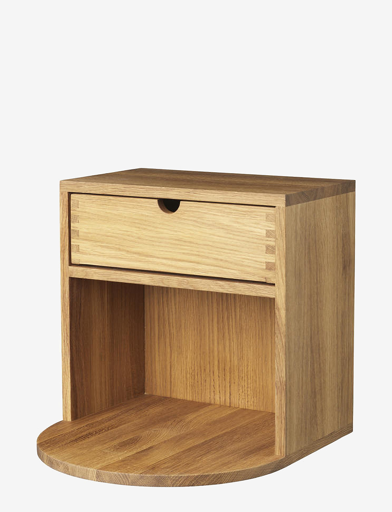 FDB Møbler - B99 - Radius - Vægskab - Šoniniai staliukai ir maži staliukai - nature - 1