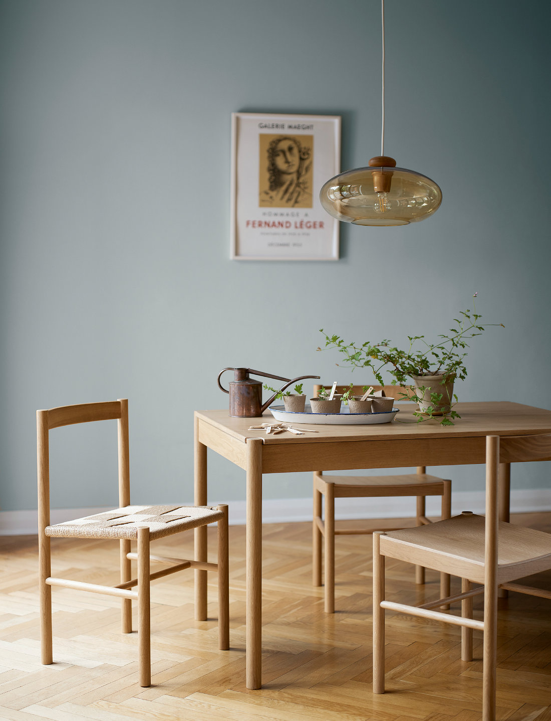 FDB Møbler - C44 - Dining table - spiseborde - natural - 2
