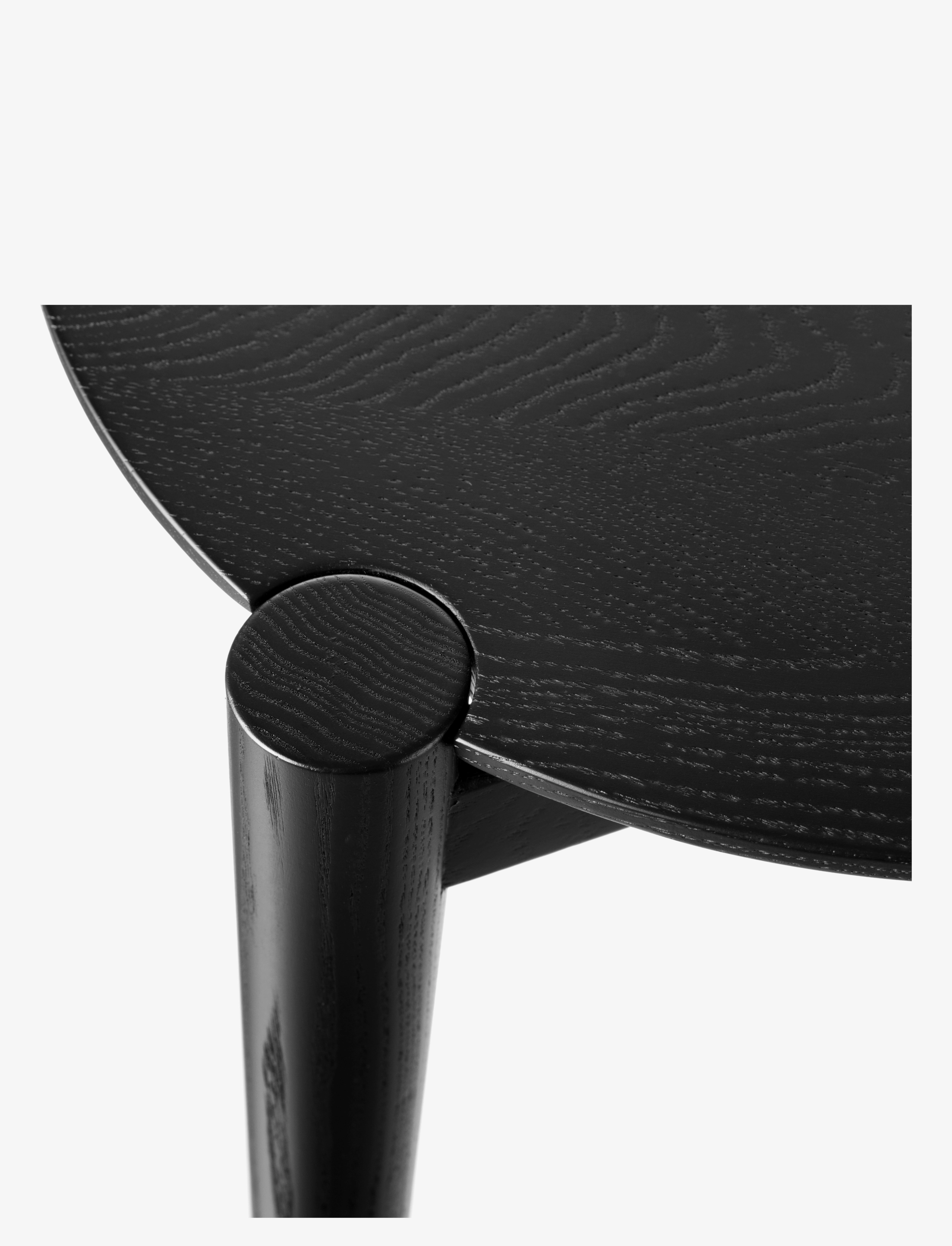FDB Møbler - D102 - Søs (Ø70) - black - 1