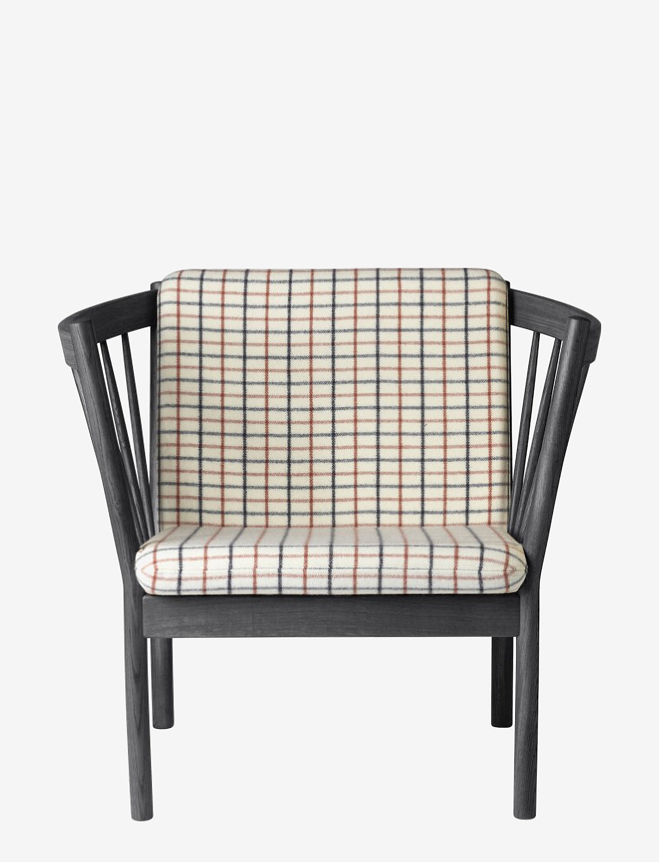 FDB Møbler - J146 - black, chequered red - 0