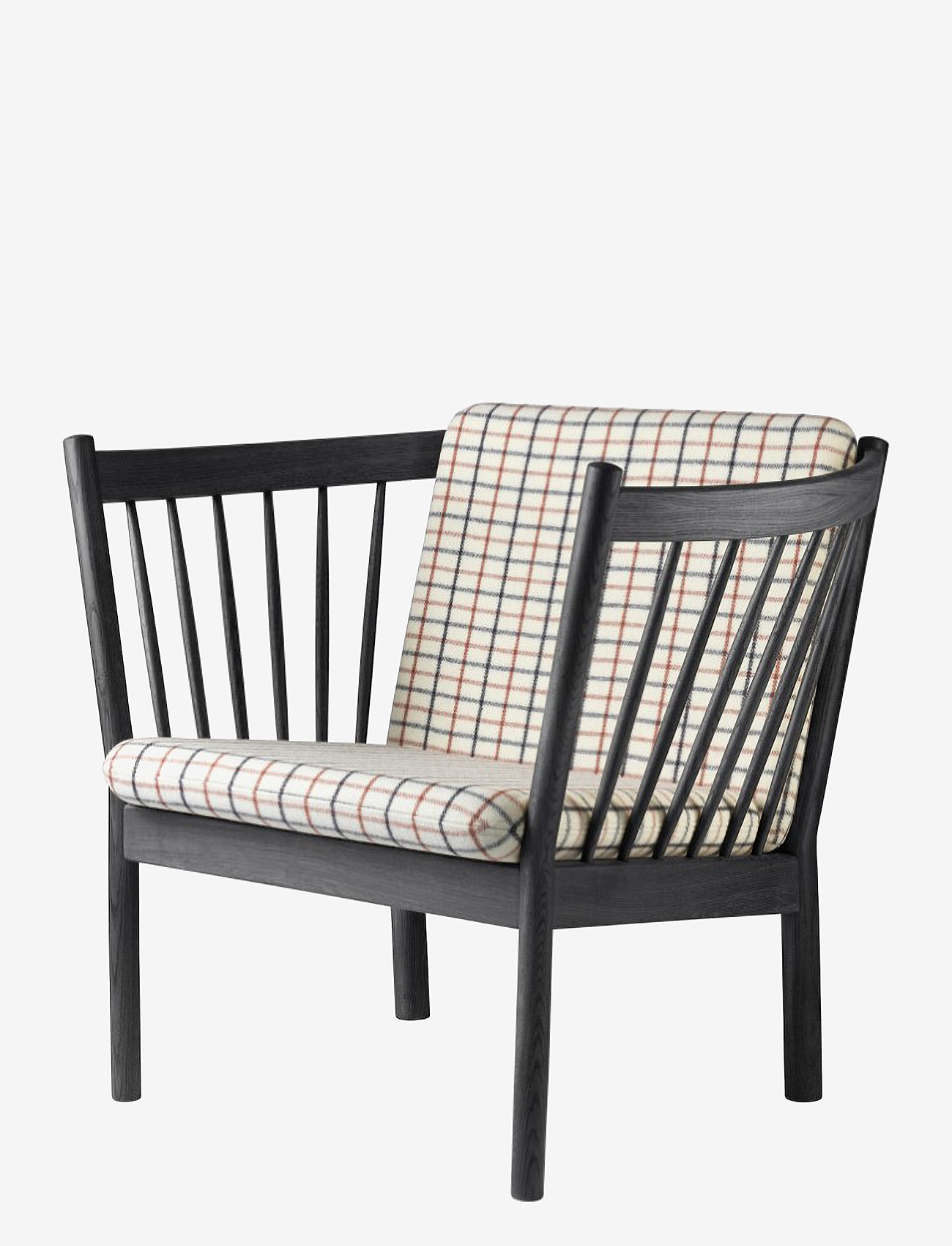 FDB Møbler - J146 - black, chequered red - 1