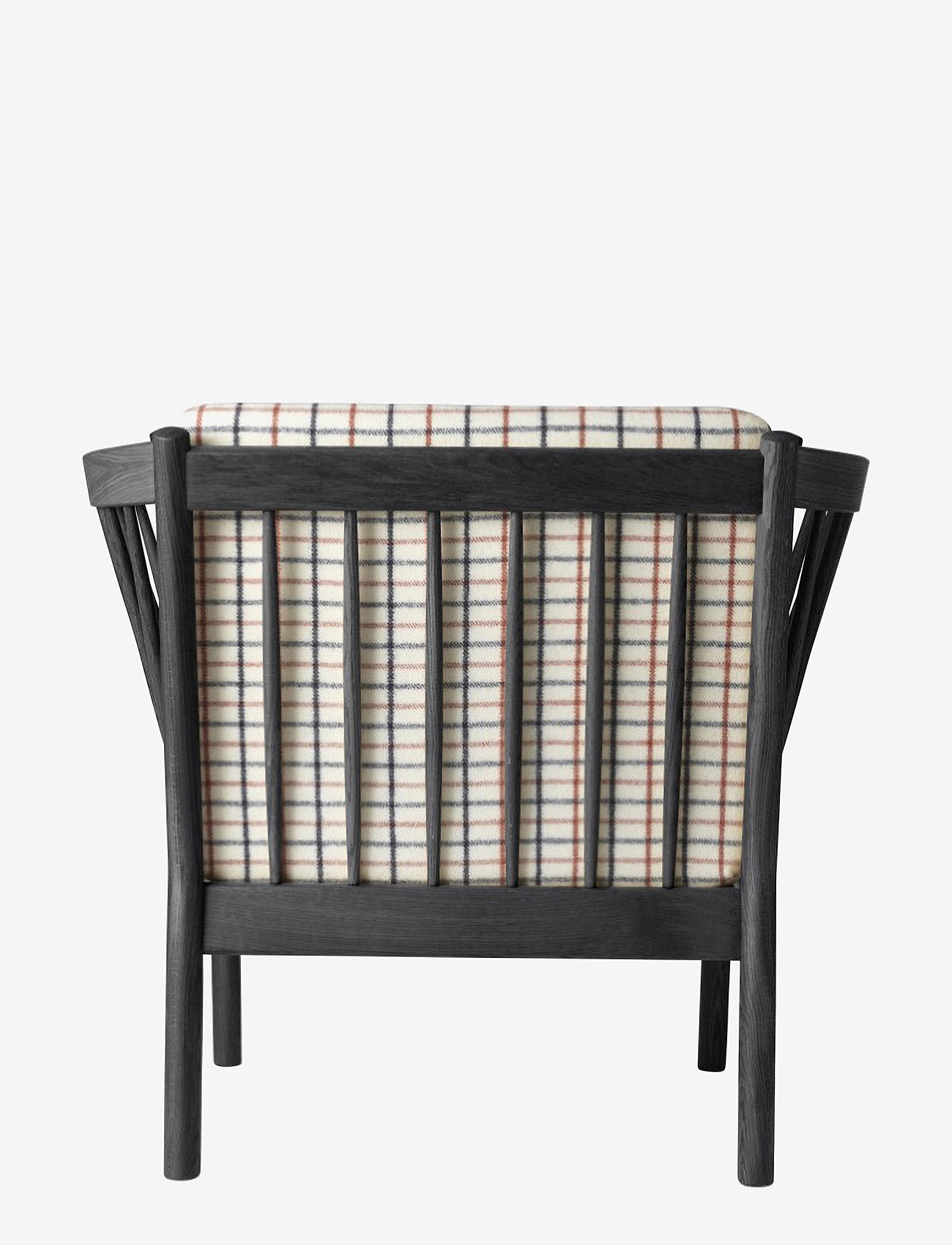 FDB Møbler - J146 - black, chequered red - 3