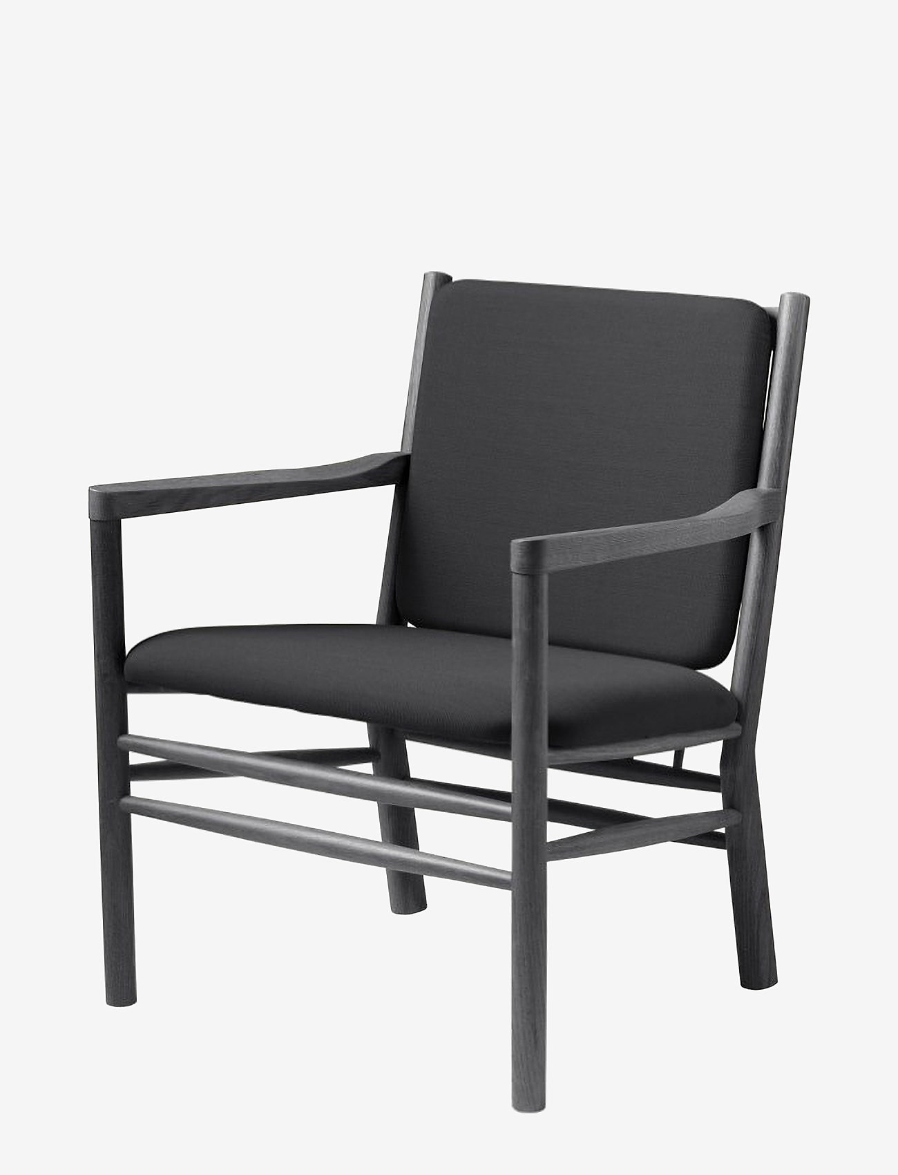 FDB Møbler - J147 - Armchair - black, gray - 1
