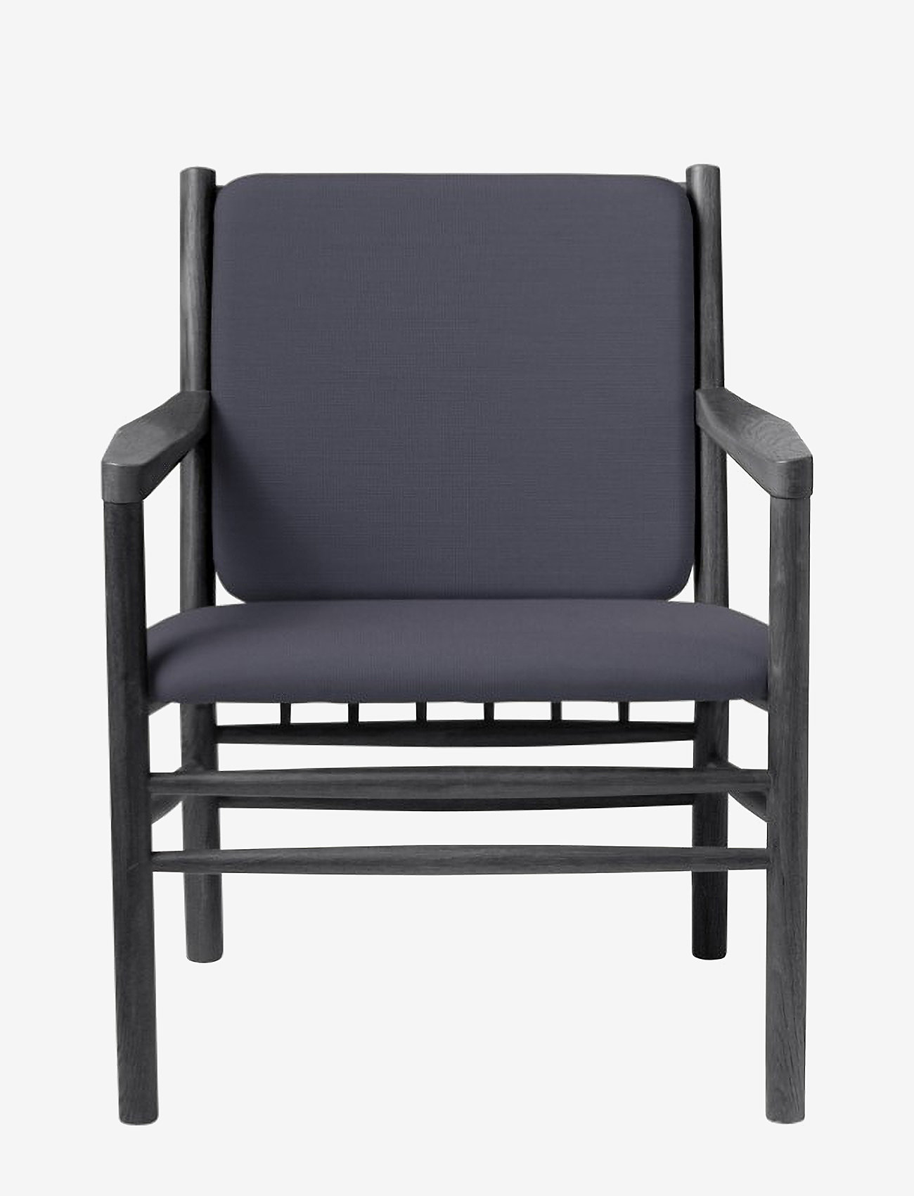 FDB Møbler - J147 - Armchair - black, blue - 0