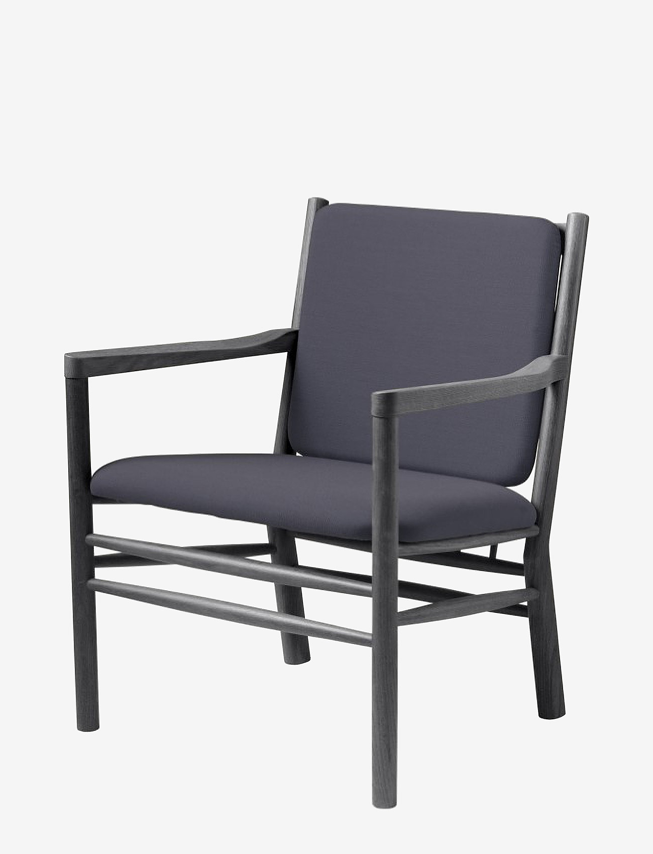 FDB Møbler - J147 - Armchair - black, blue - 1