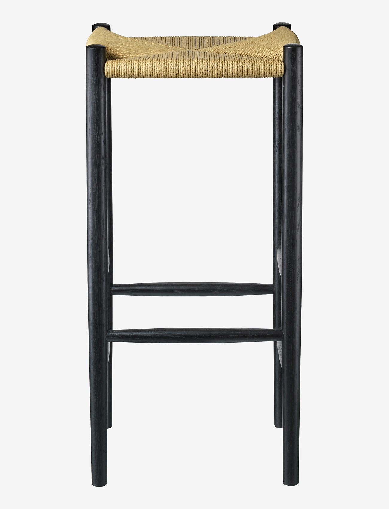 FDB Møbler - J164B - chairs & stools - black, nature - 0