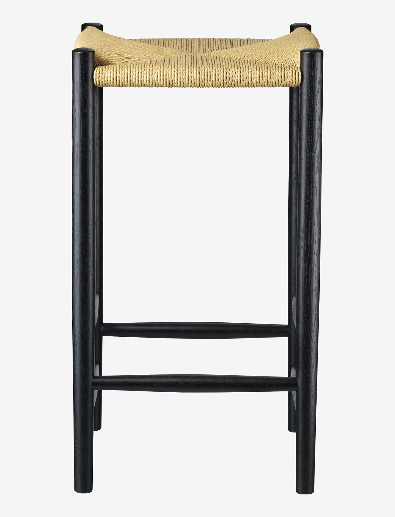 FDB Møbler - J164C - chairs & stools - black, nature - 0