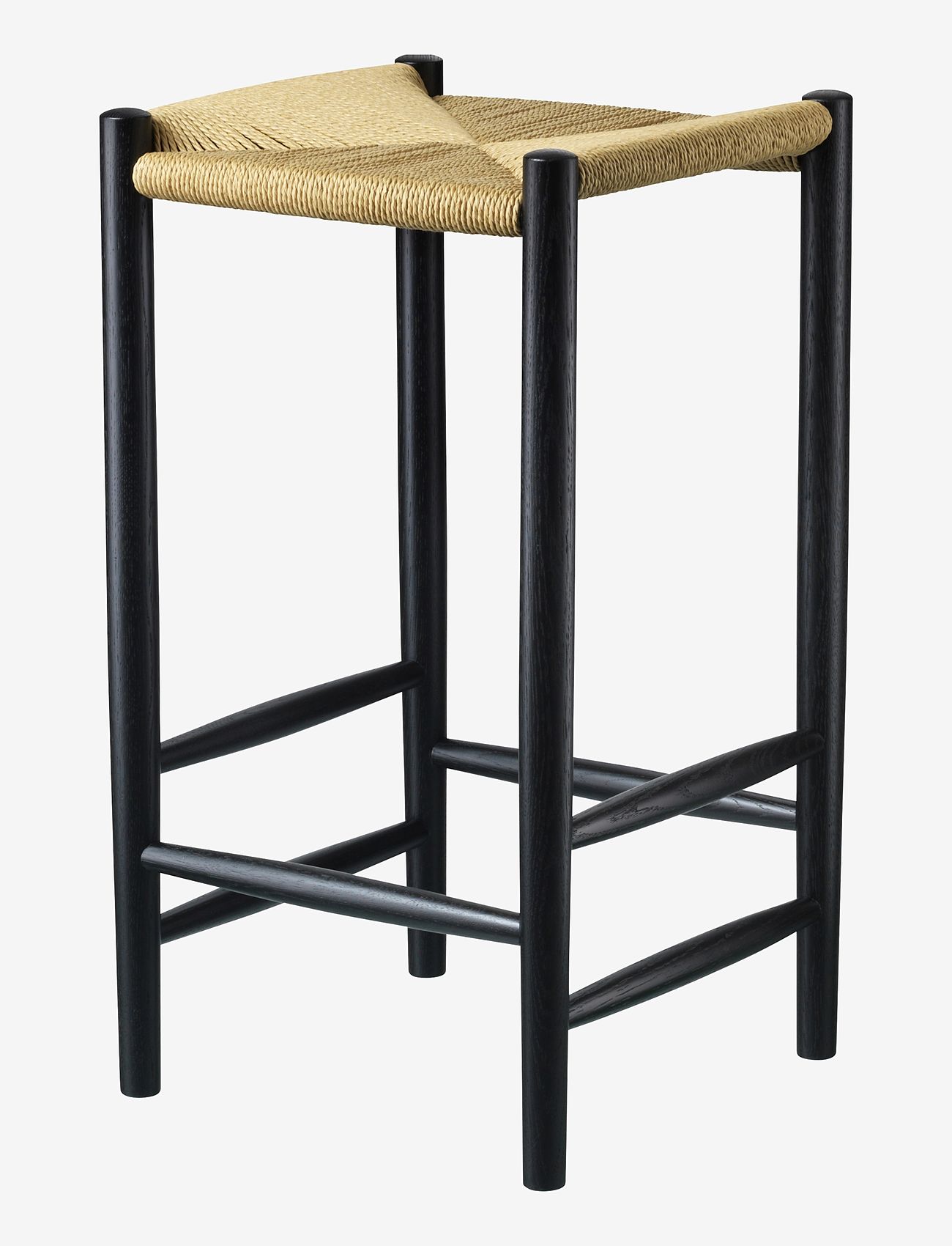 FDB Møbler - J164C - chairs & stools - black, nature - 1