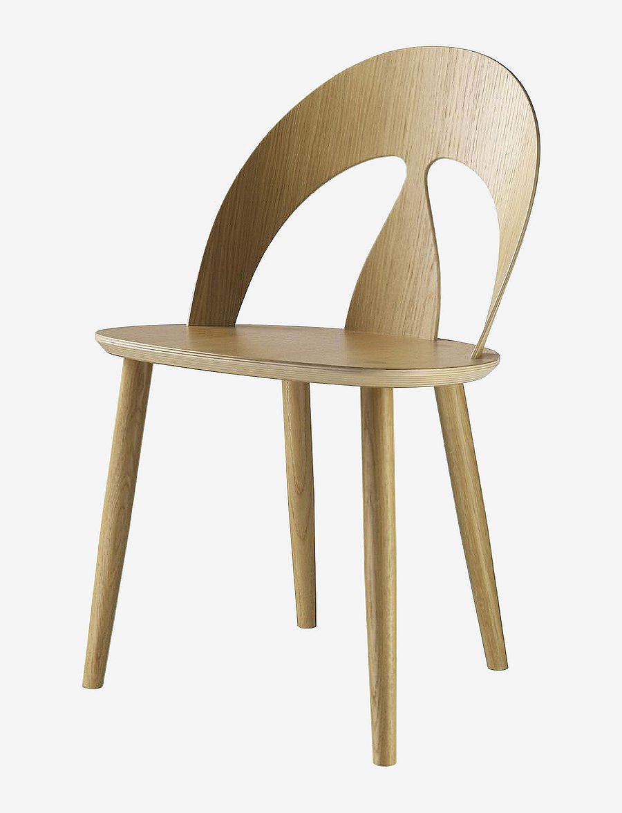 FDB Møbler - J45 Skal Chair - nature - 1