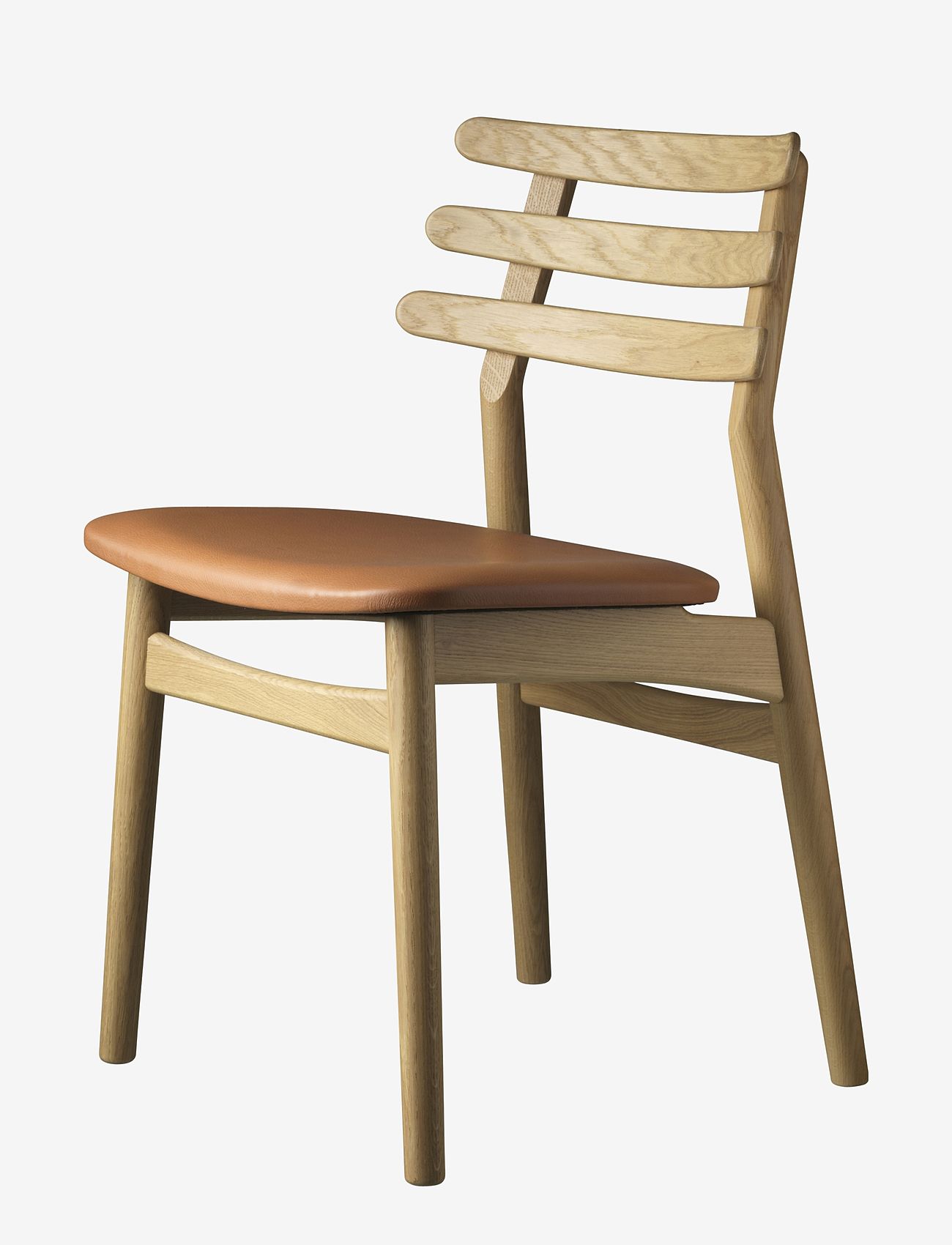 FDB Møbler - J48 - nature, cognac - 1