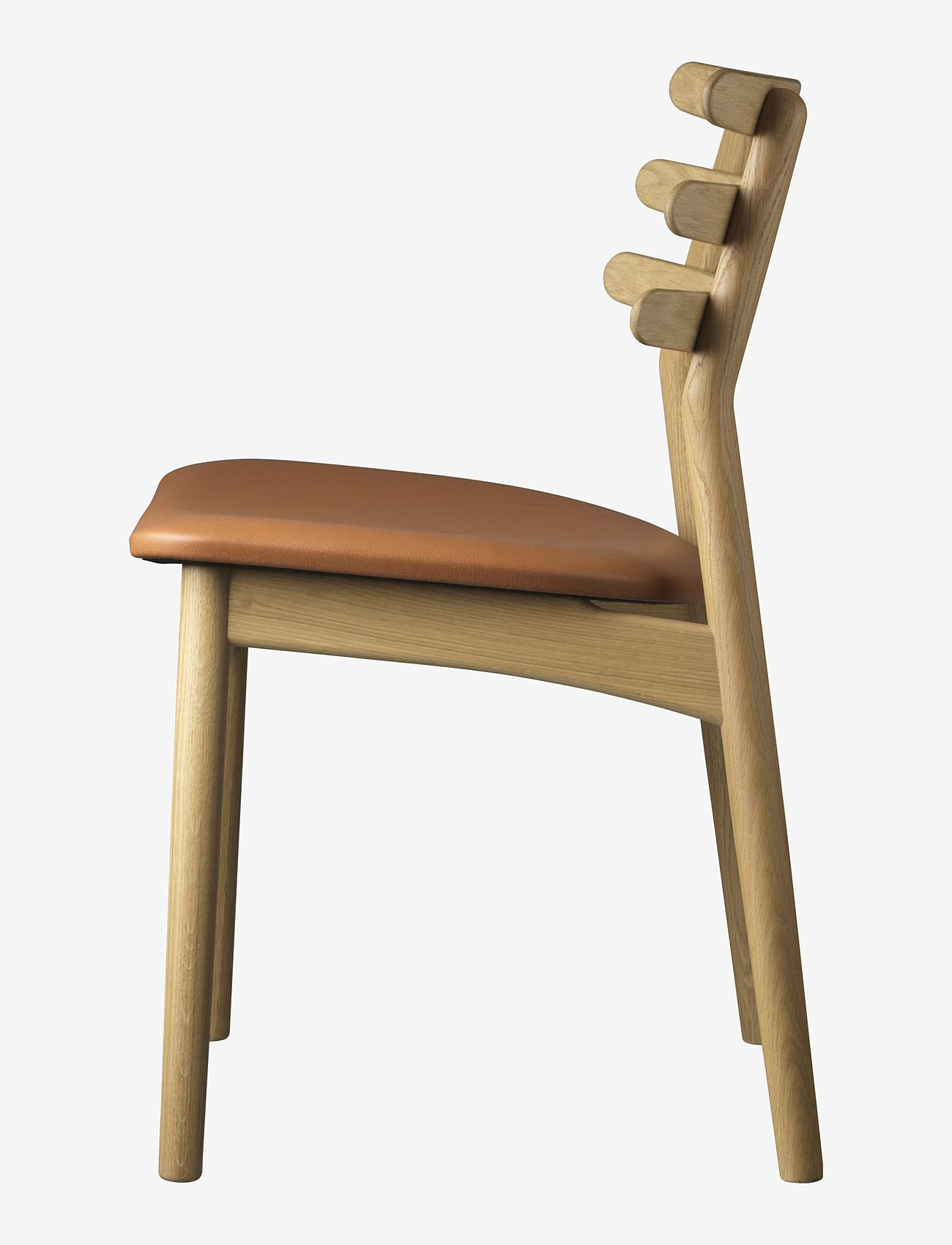 FDB Møbler - J48 - nature, cognac - 2