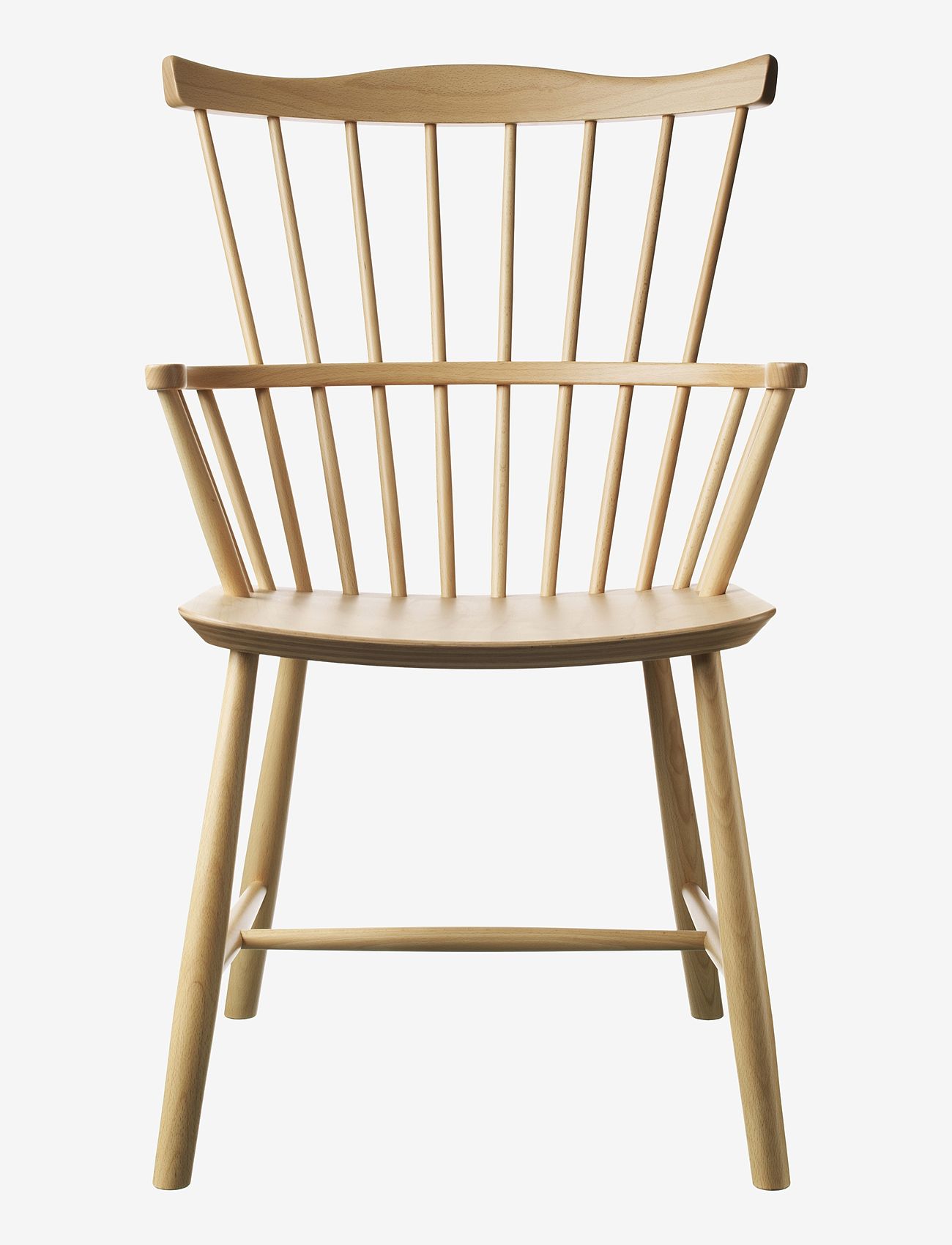 FDB Møbler - J52B - stolar & pallar - natural lacquer - 0