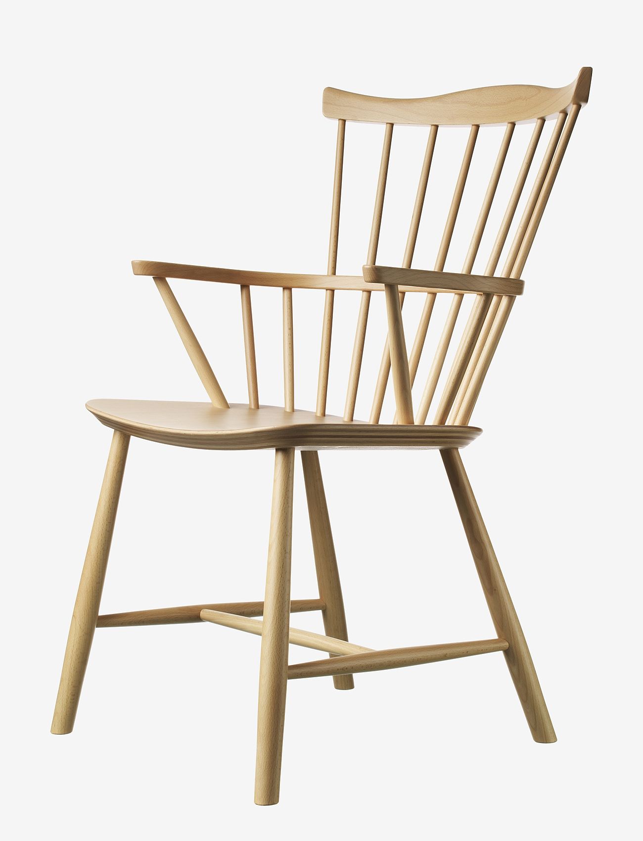 FDB Møbler - J52B - stolar & pallar - natural lacquer - 1