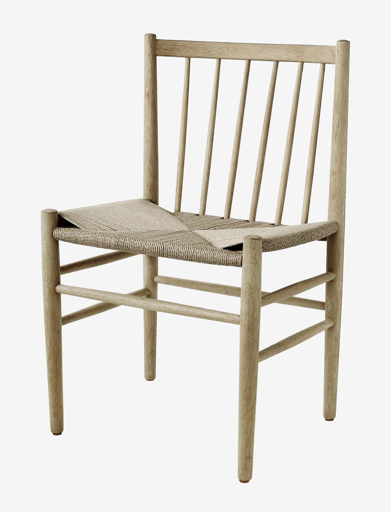 FDB Møbler - J80 - stoelen en krukken - nature - oiled - 1