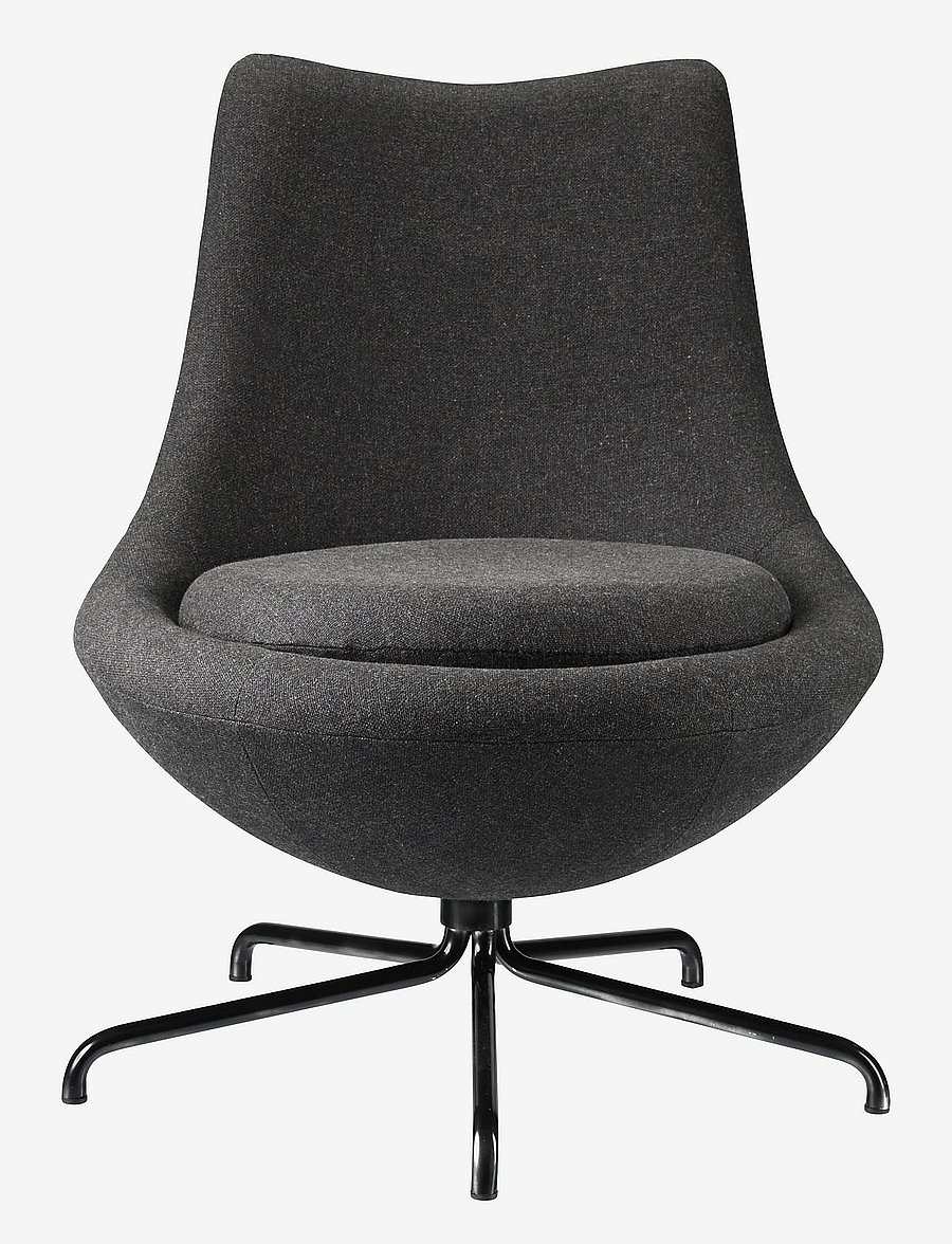 FDB Møbler - L40 - gray, black - 0