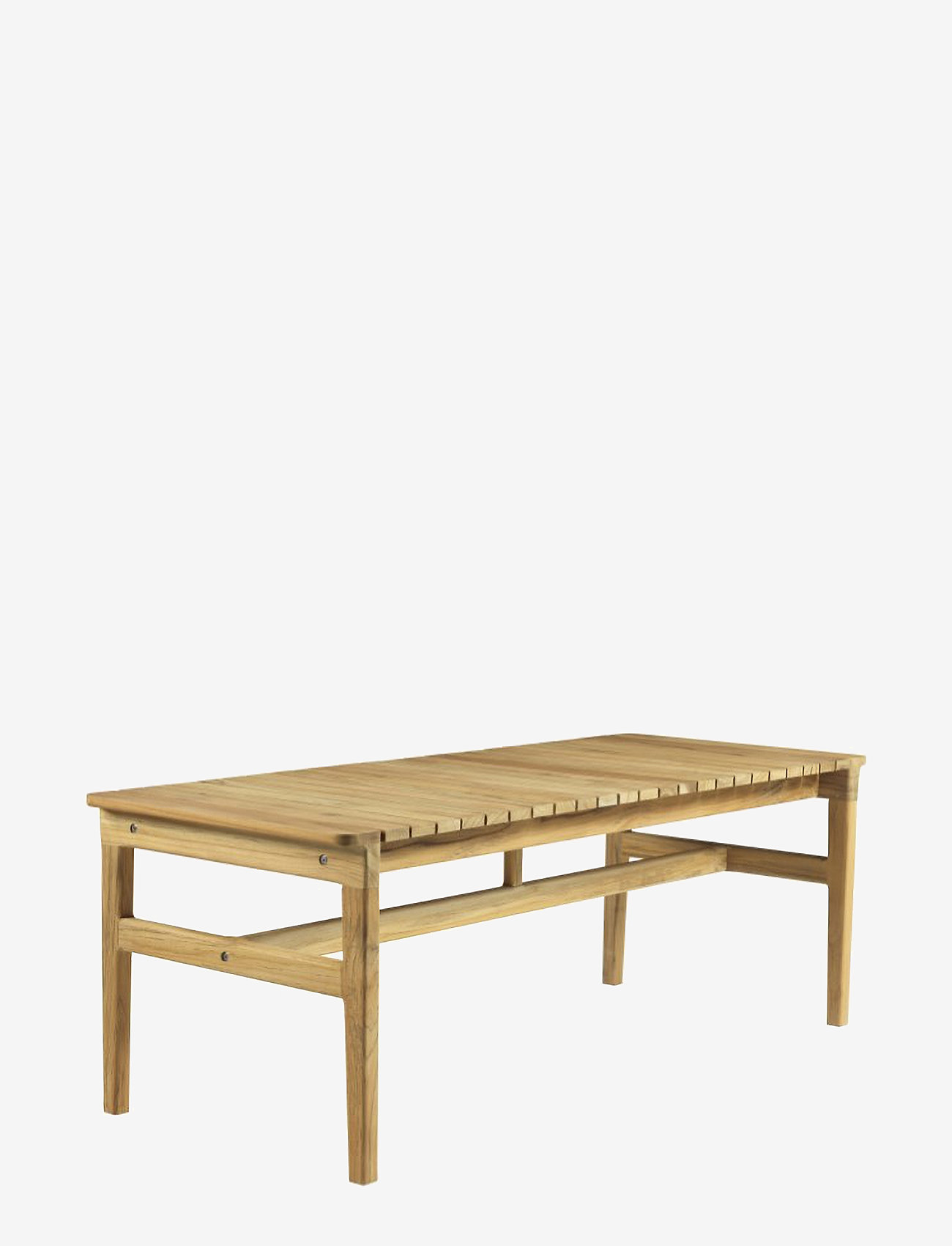 FDB Møbler - M13 Sammen 2-seater w/o back - nature - 1