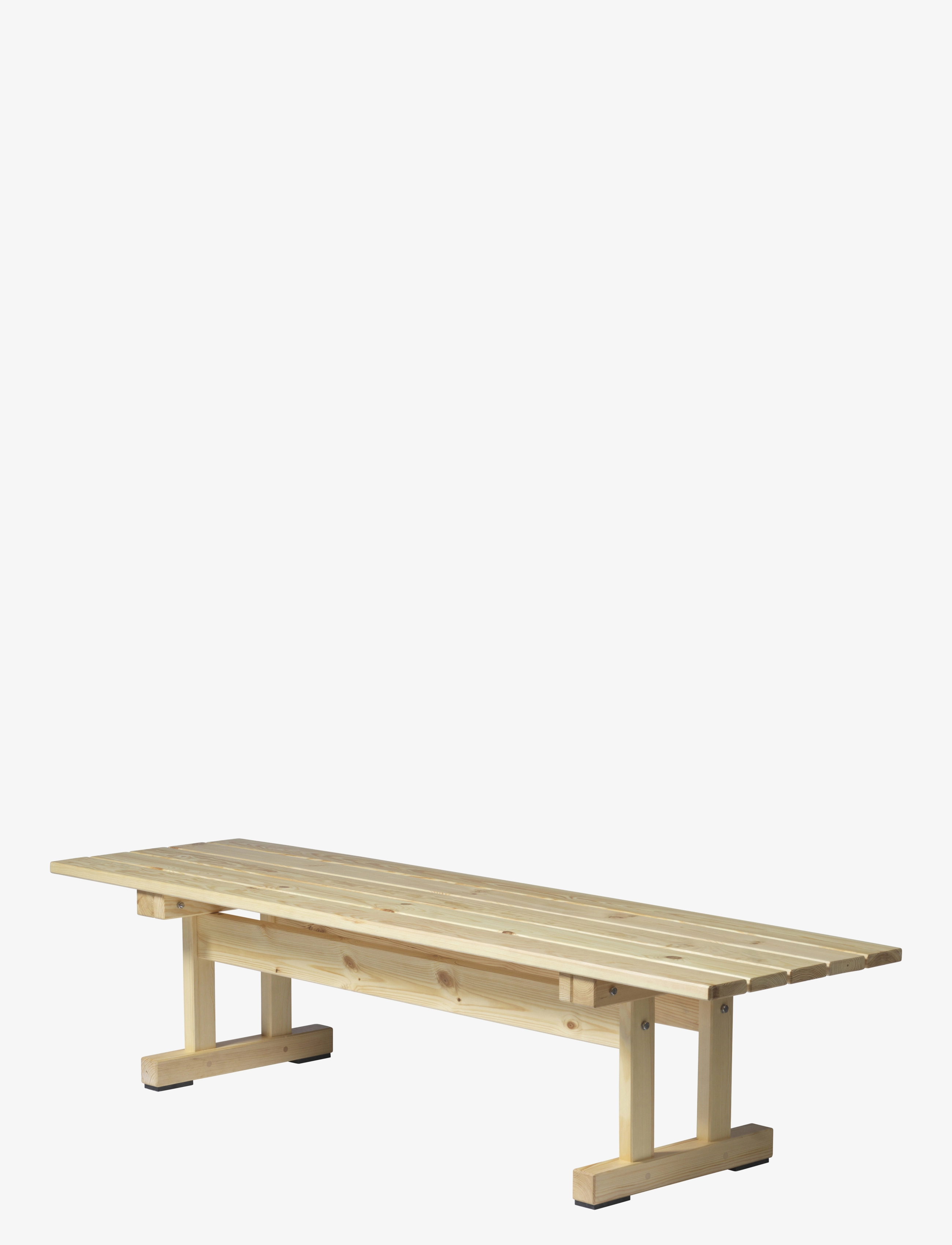 FDB Møbler - M15 - Ermelunden - Bench w/o backrest - húsgögn - nature - 2