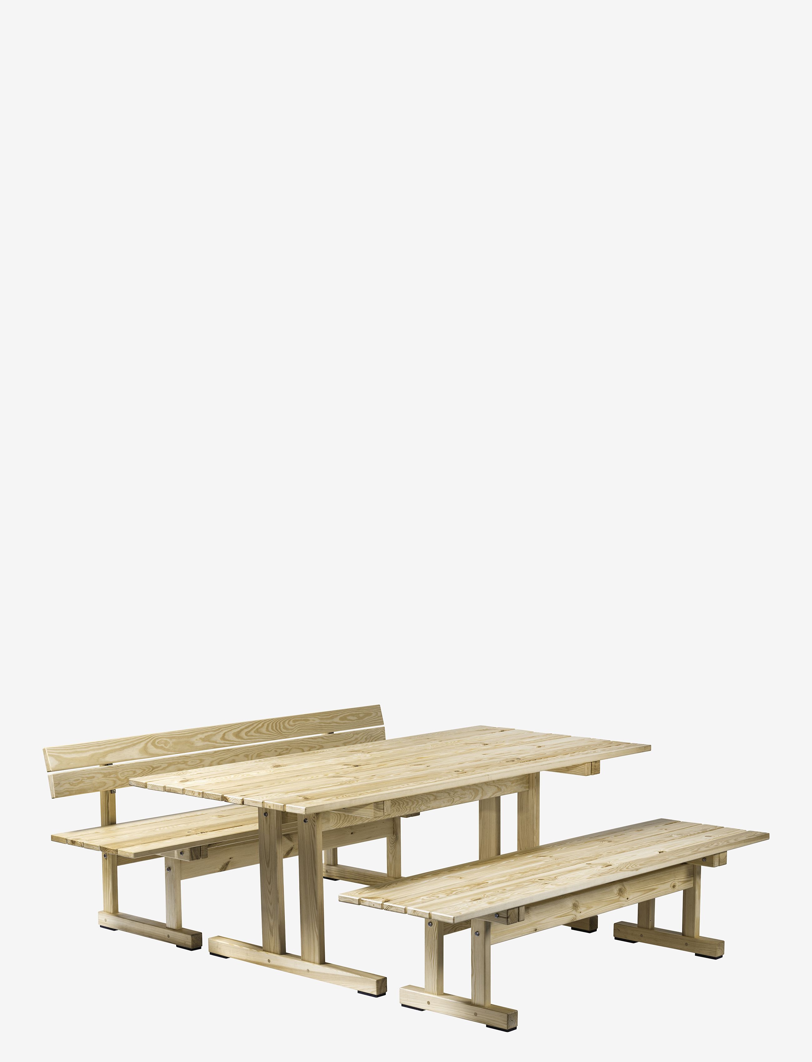 FDB Møbler - M15 - Ermelunden - Bench w/o backrest - húsgögn - nature - 3