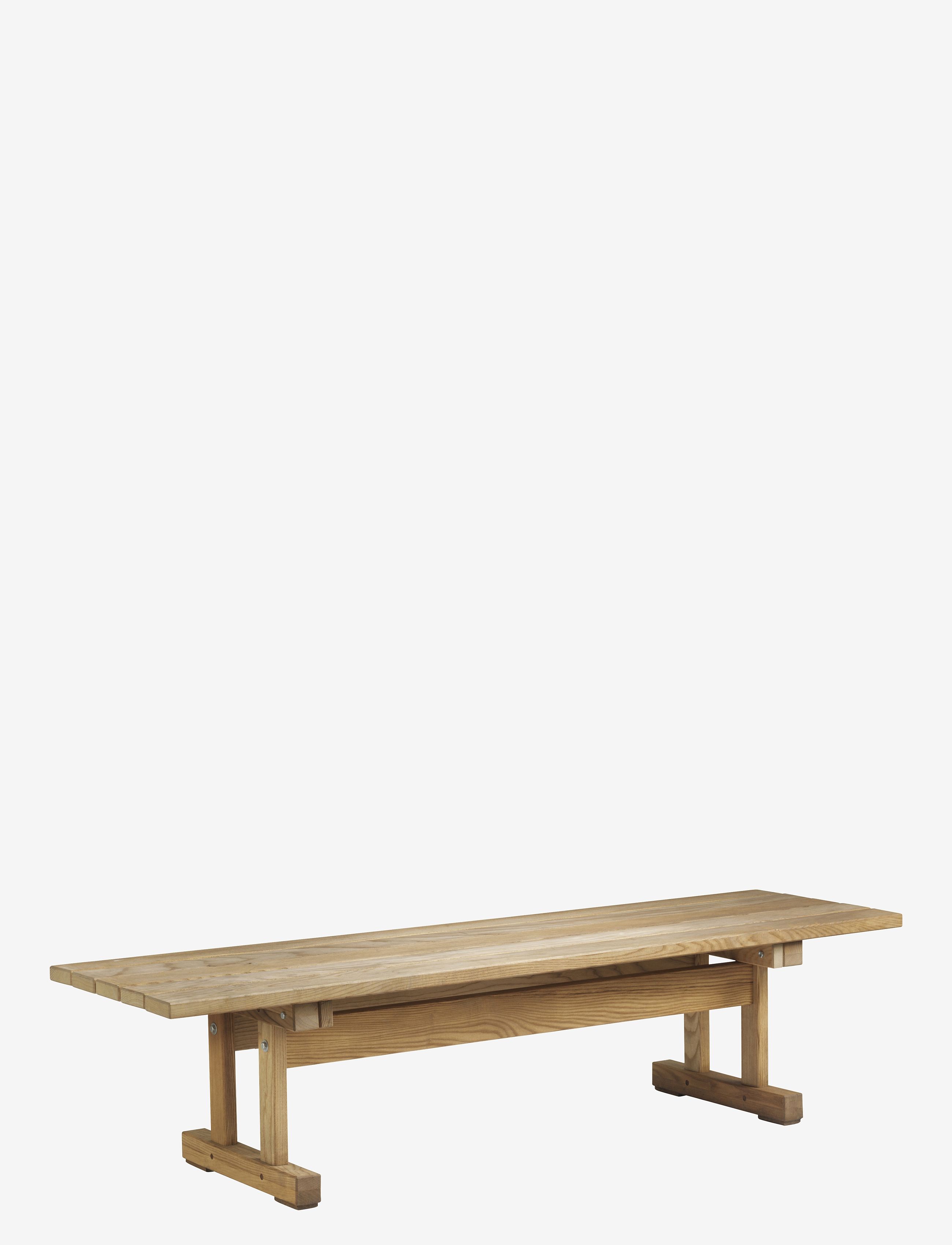 FDB Møbler - M15 - Ermelunden - Bench w/o backrest - möbler - nature - 2