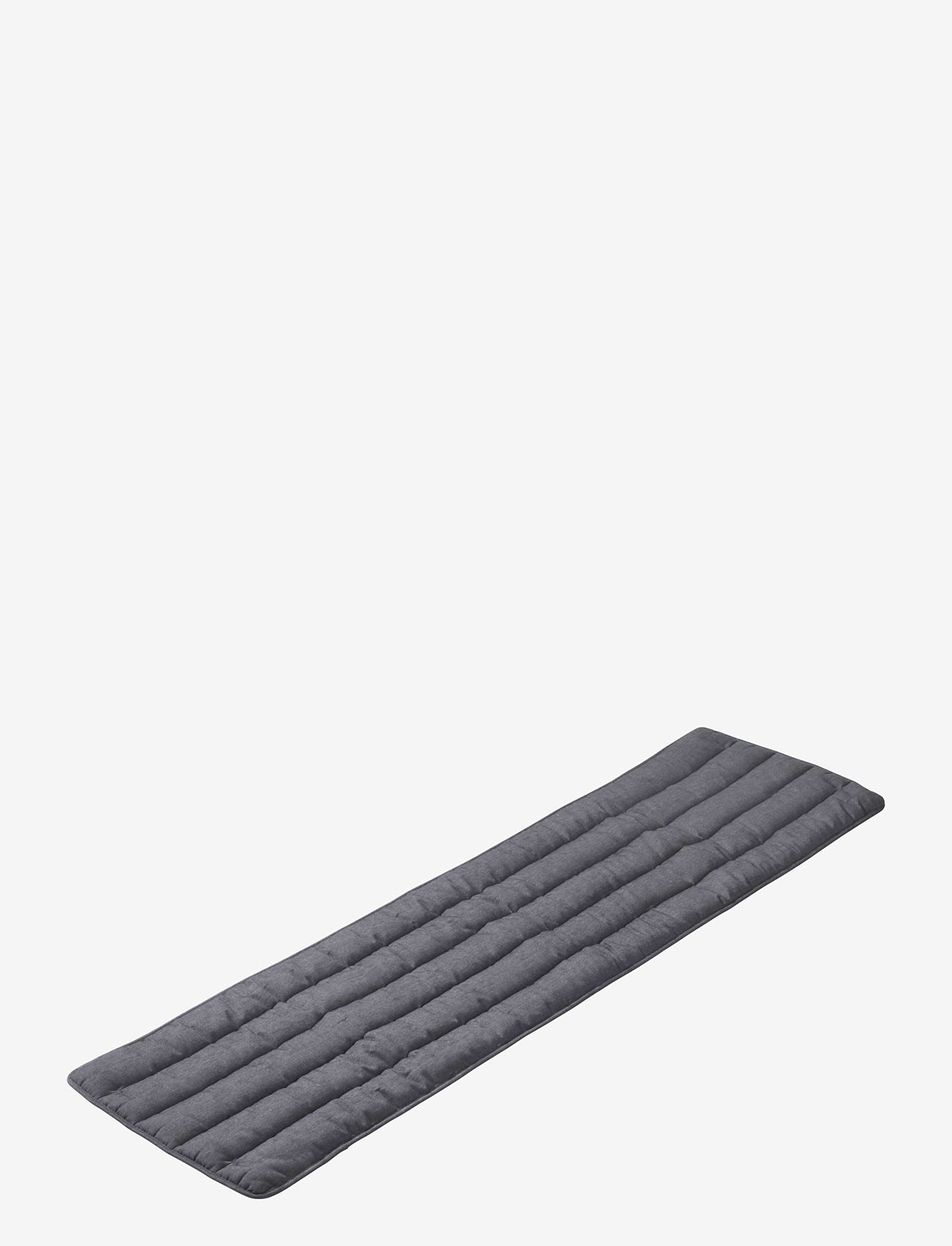FDB Møbler - M18 - Ermelunden - Garden seat cushion - anthracite grey - 0