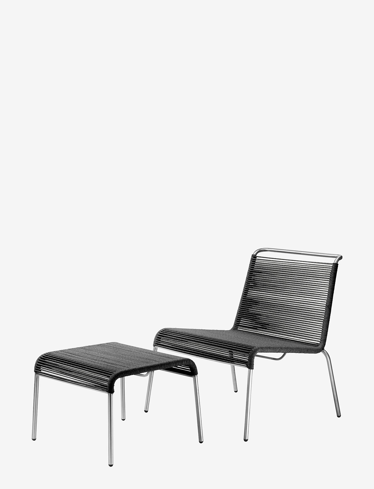 FDB Møbler - M20S - Teglgård - Cord Footrest - black - 2