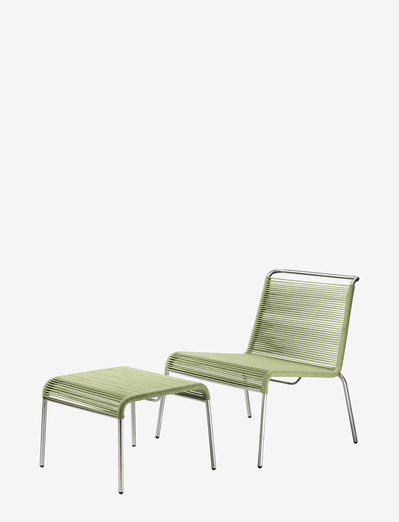 FDB Møbler - M20S - Teglgård - Cord Footrest - green - 2