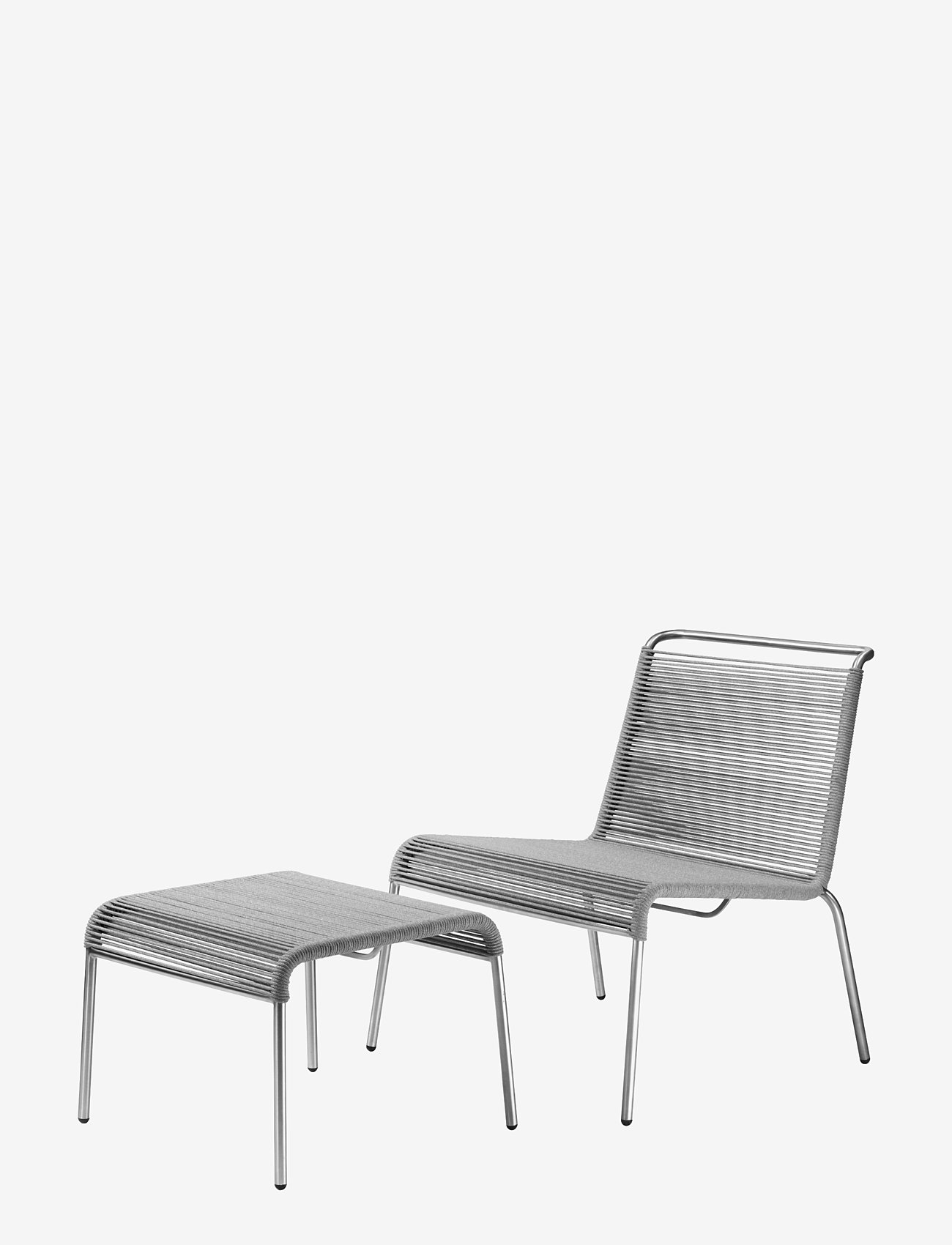 FDB Møbler - M20S - Teglgård - Cord Footrest - grey - 2