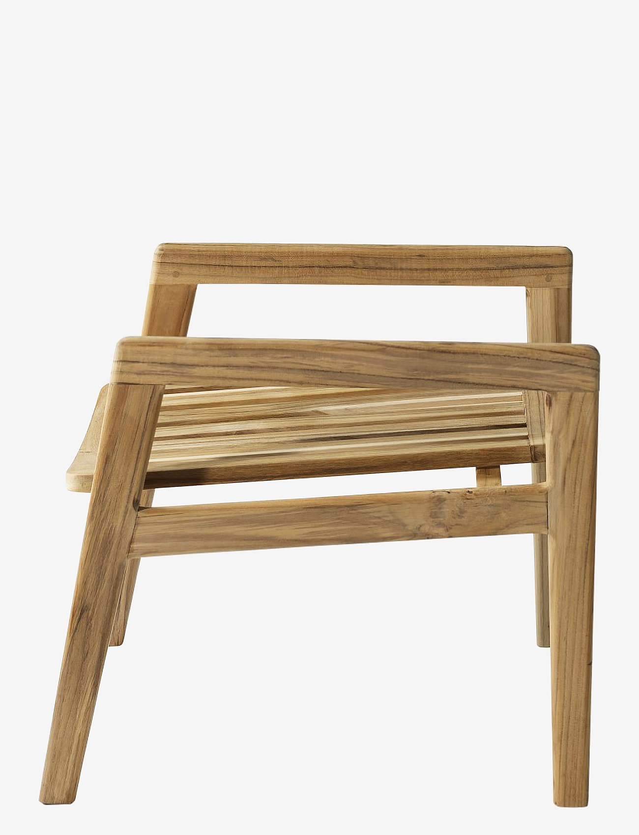 FDB Møbler - M7 Sammen Footstool - nature - 1