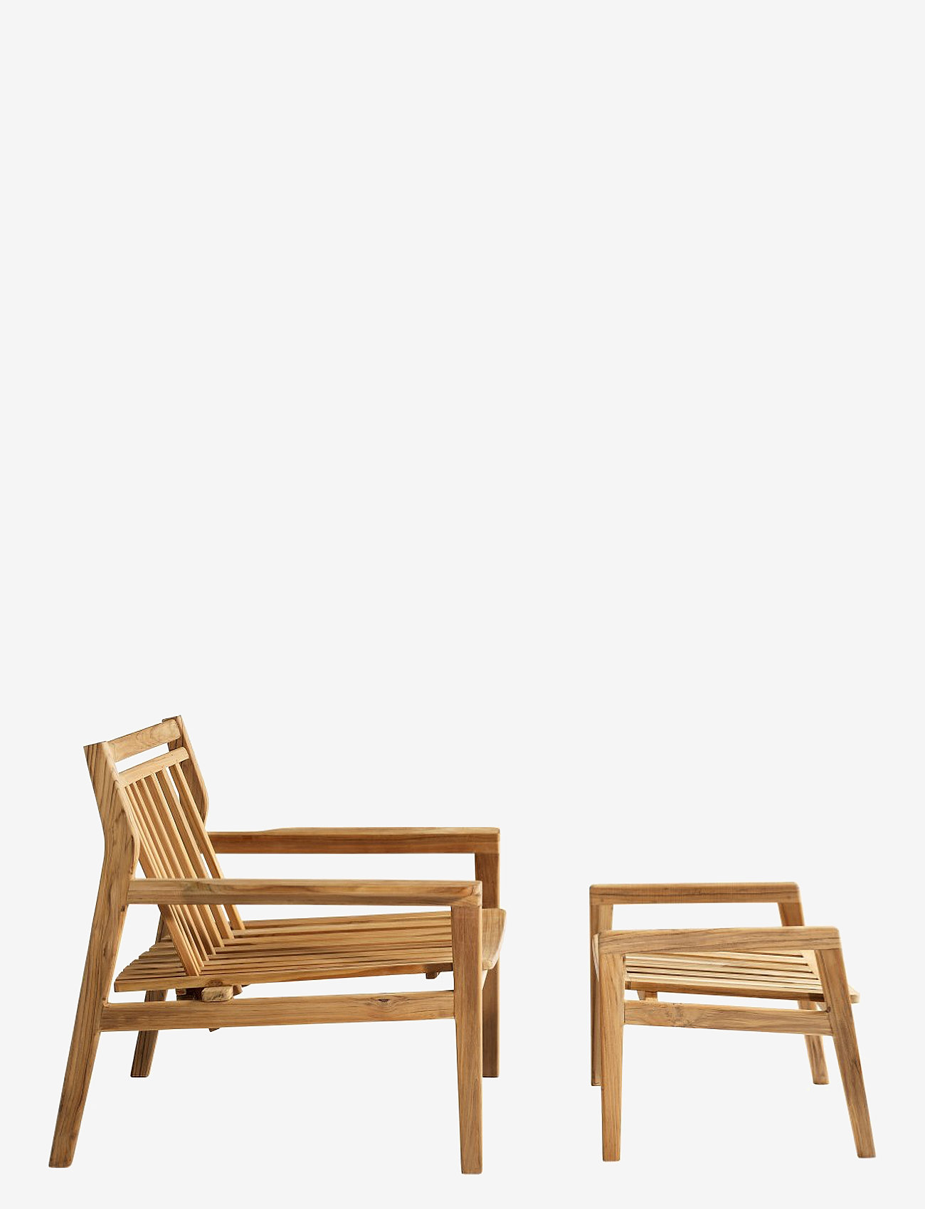 FDB Møbler - M7 Sammen Footstool - nature - 2