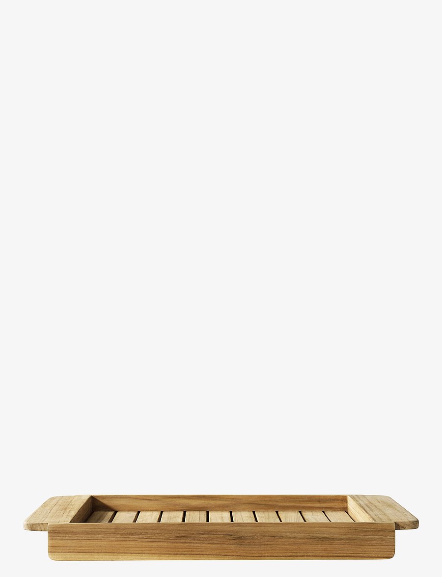 FDB Møbler - Sammen - Serving tray, Teak, solid,Nature,Oiled - tabletts - nature - 1