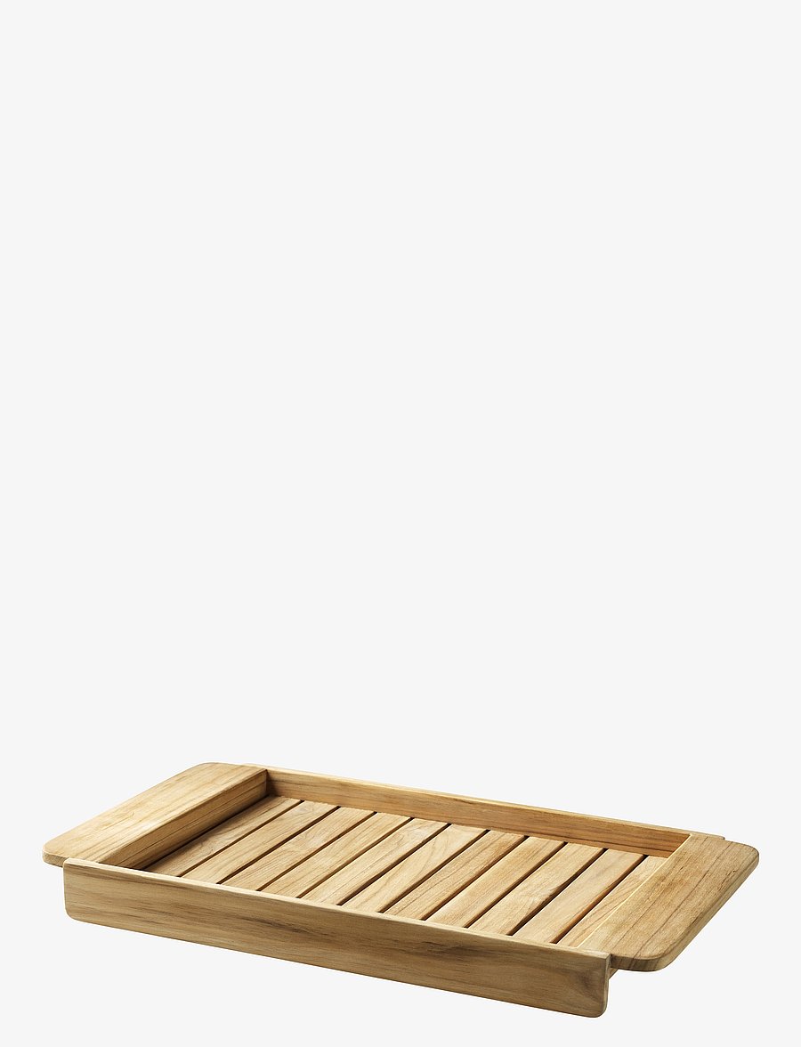 FDB Møbler - Sammen - Serving tray, Teak, solid,Nature,Oiled - tabletts - nature - 2