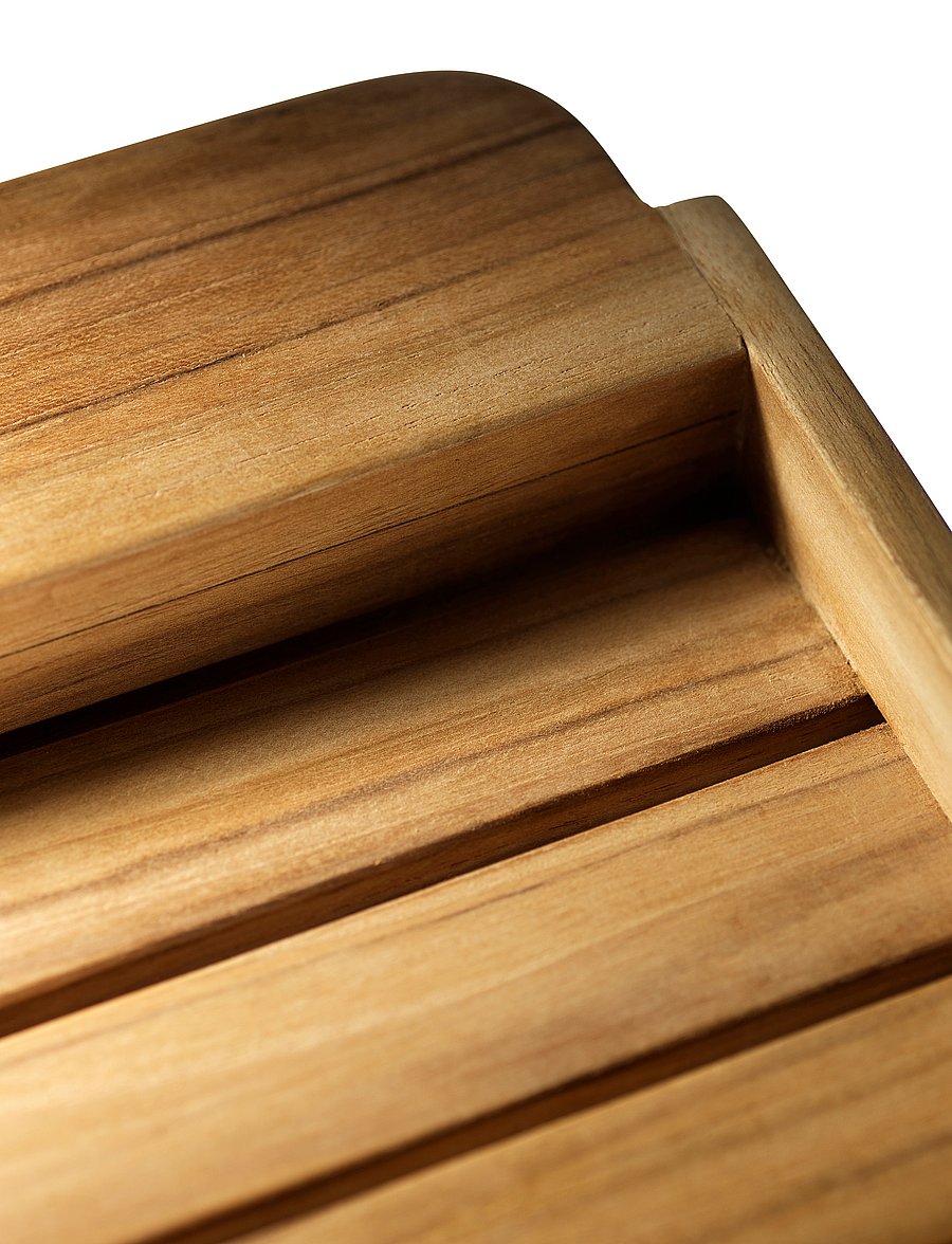FDB Møbler - Sammen - Serving tray, Teak, solid,Nature,Oiled - tabletts - nature - 4