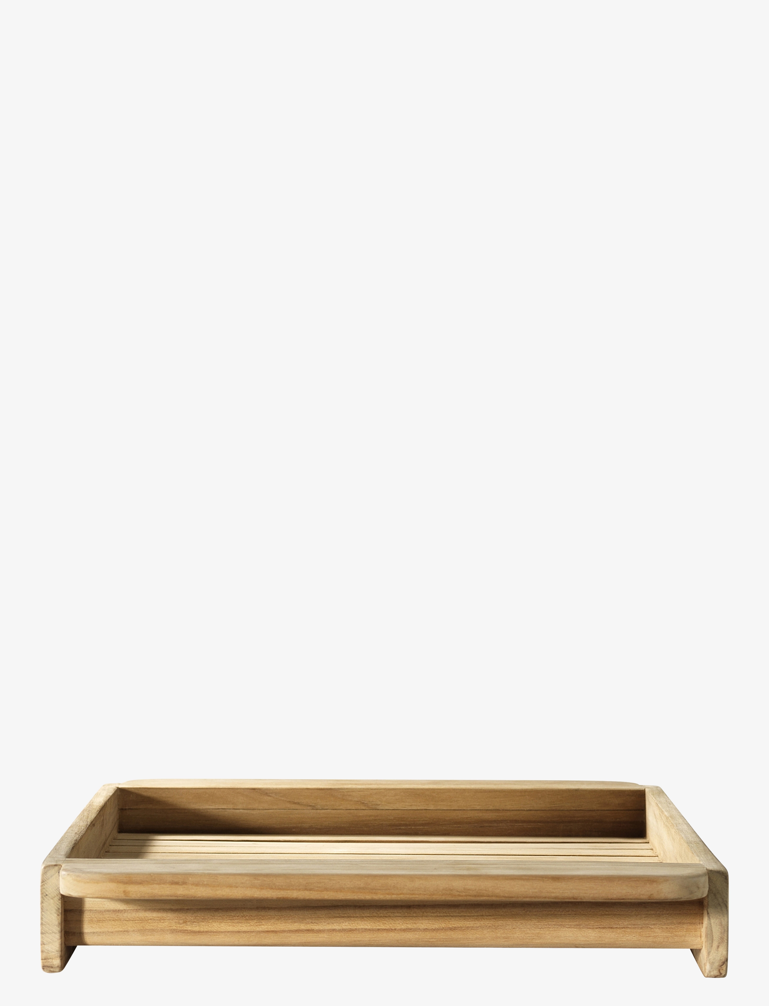 FDB Møbler - Sammen - Serving tray, Teak, solid,Nature,Oiled - paplātes - nature - 3