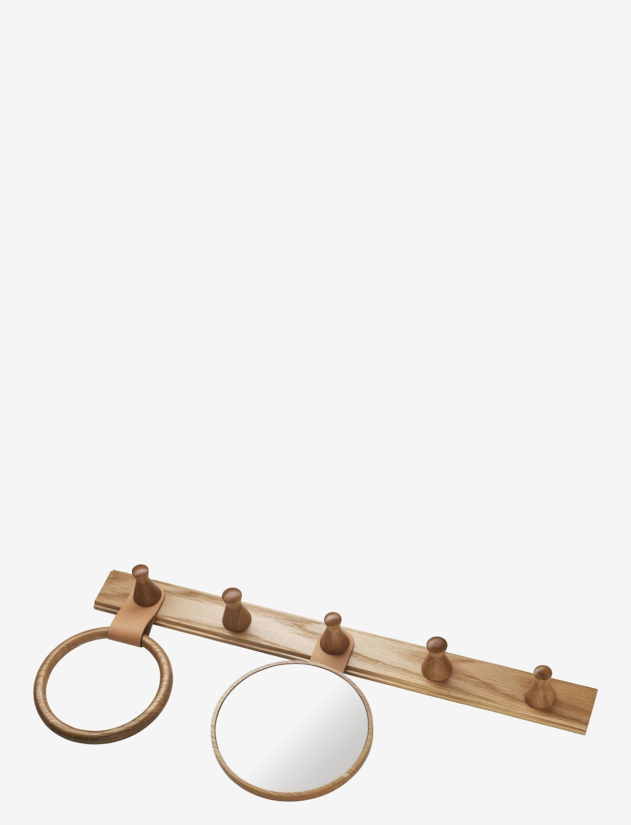 FDB Møbler - Q3 - Allé - klädhängare - nature oak - 3