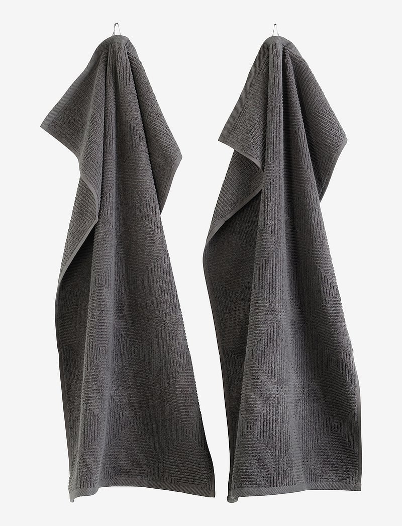 FDB Møbler - Kirkeby - käterätikud ja vannirätikud - gray - 1