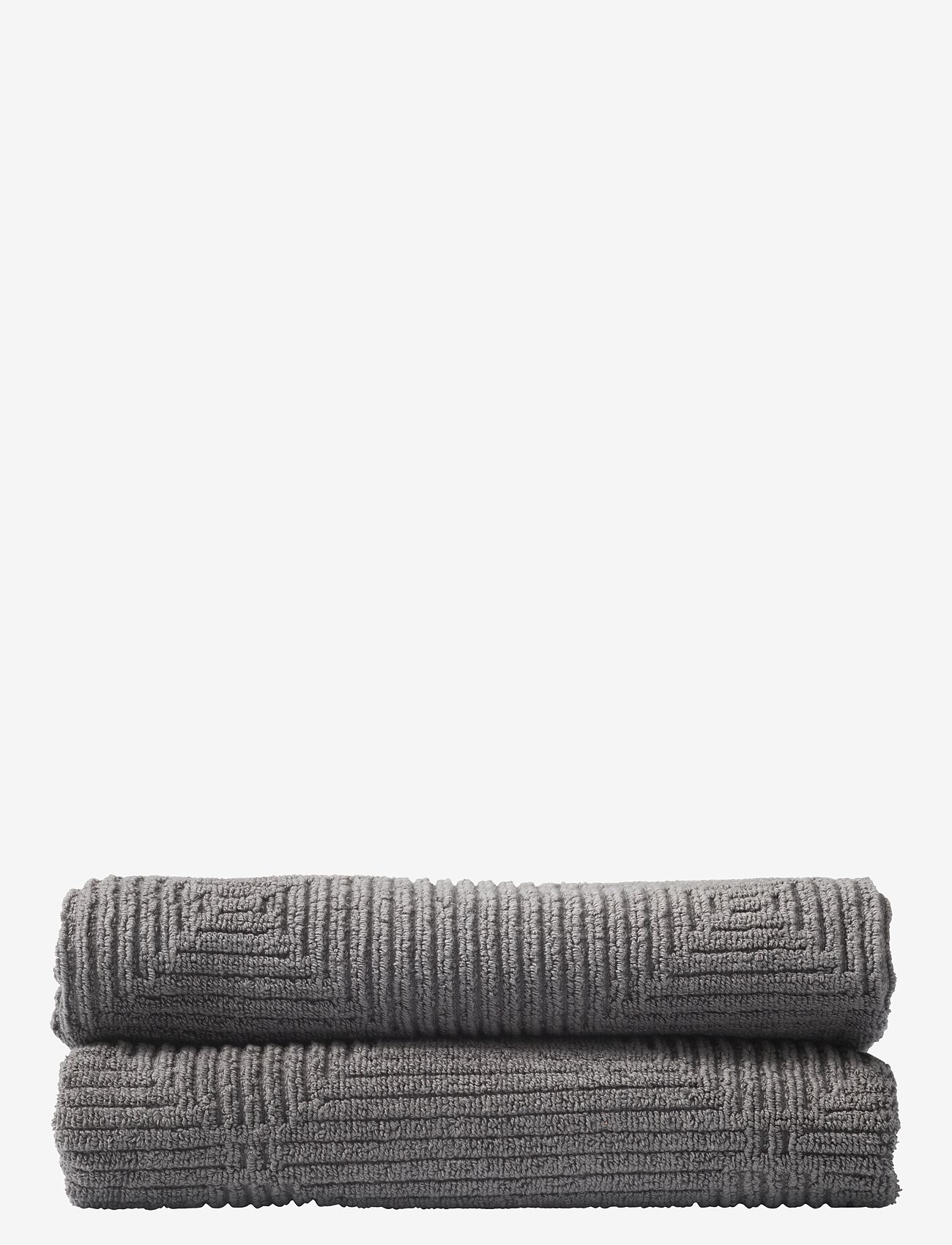 FDB Møbler - Kirkeby - handtücher - gray - 1