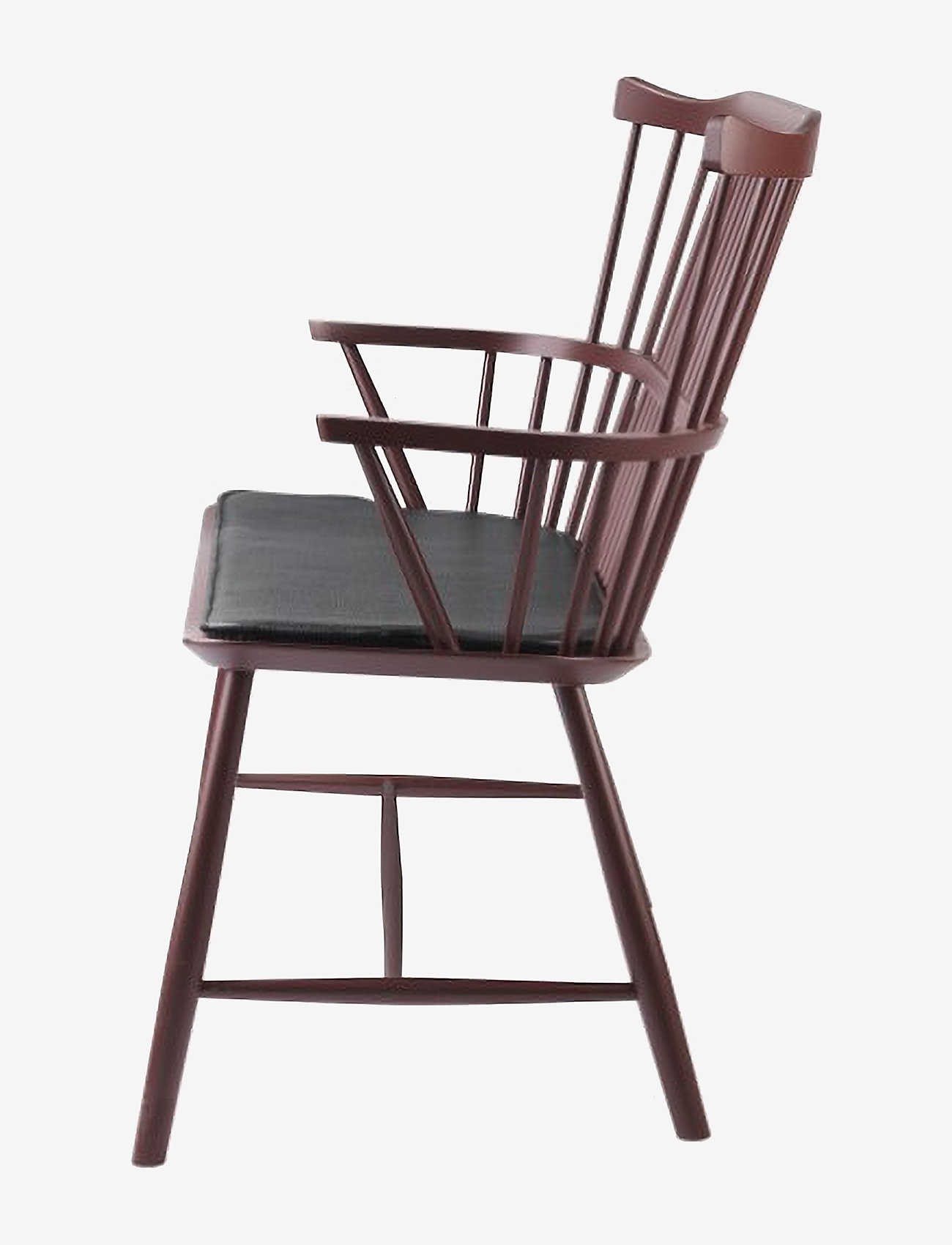 FDB Møbler - R5 - Nøje - stoelen en krukken - black - 1