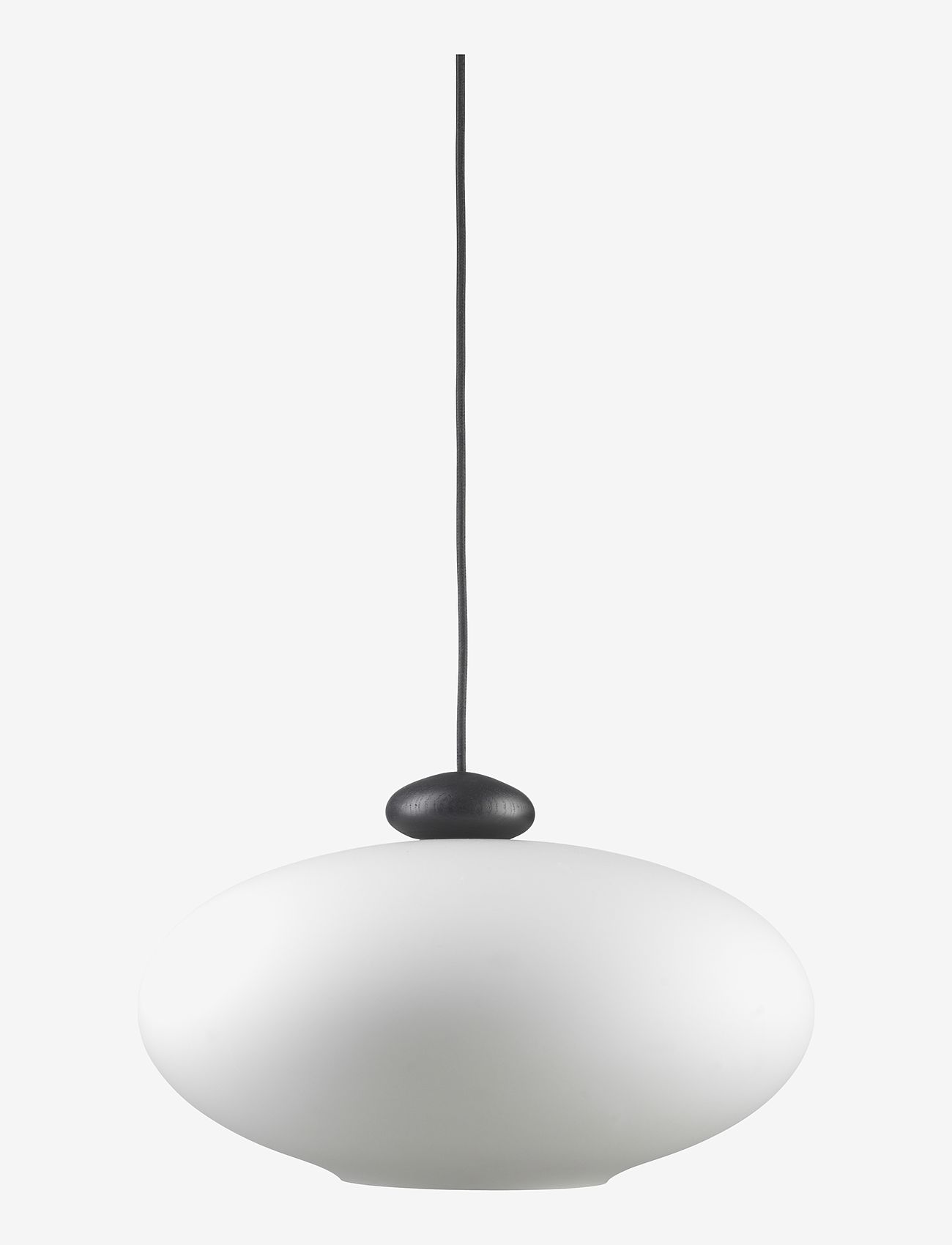 BLACK, OPAL GLASS, BLACK CORD