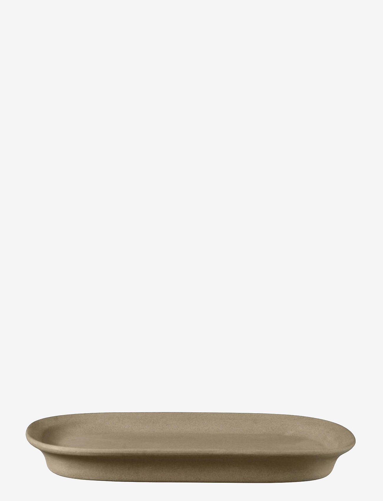 FDB Møbler - V29 - Ildpot - Lid Dish rectangular deep (S) - eldföst mót - brown nature - 0