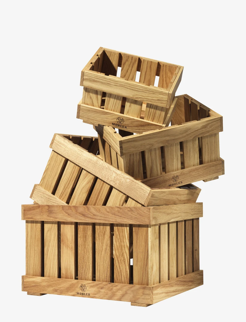 FDB Møbler - X1 - Apple box - køb efter pris - nature - 2