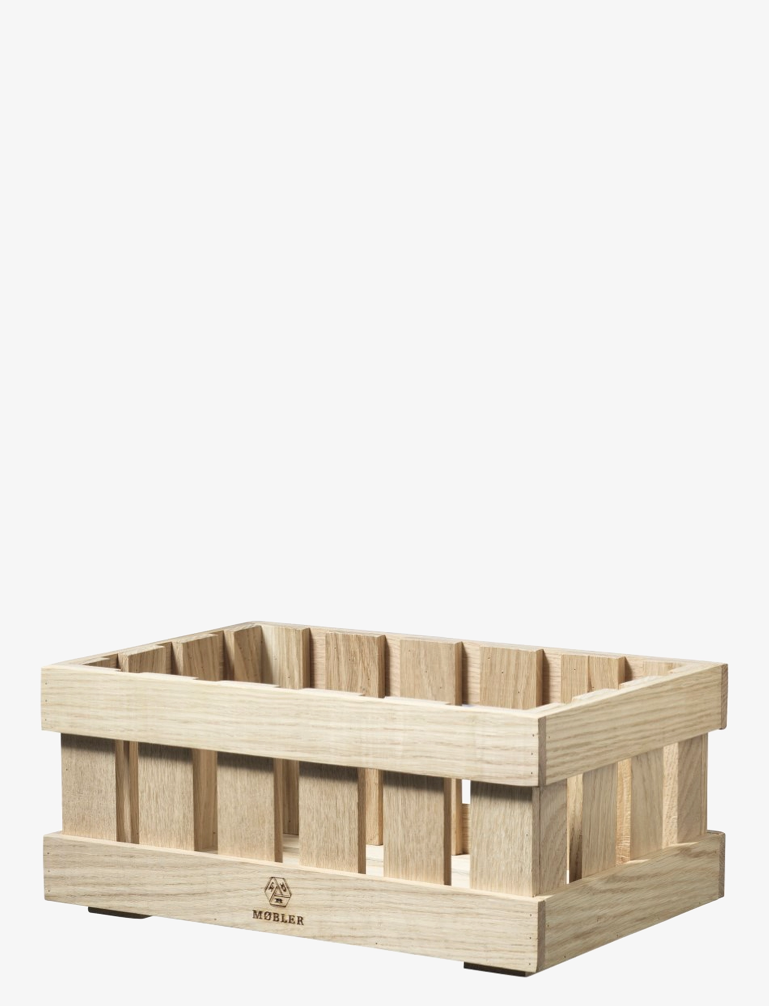 FDB Møbler X1 Apple Box, Opbevaringskurv, Beige, Str: 15.2X 33.6X 22.4CM