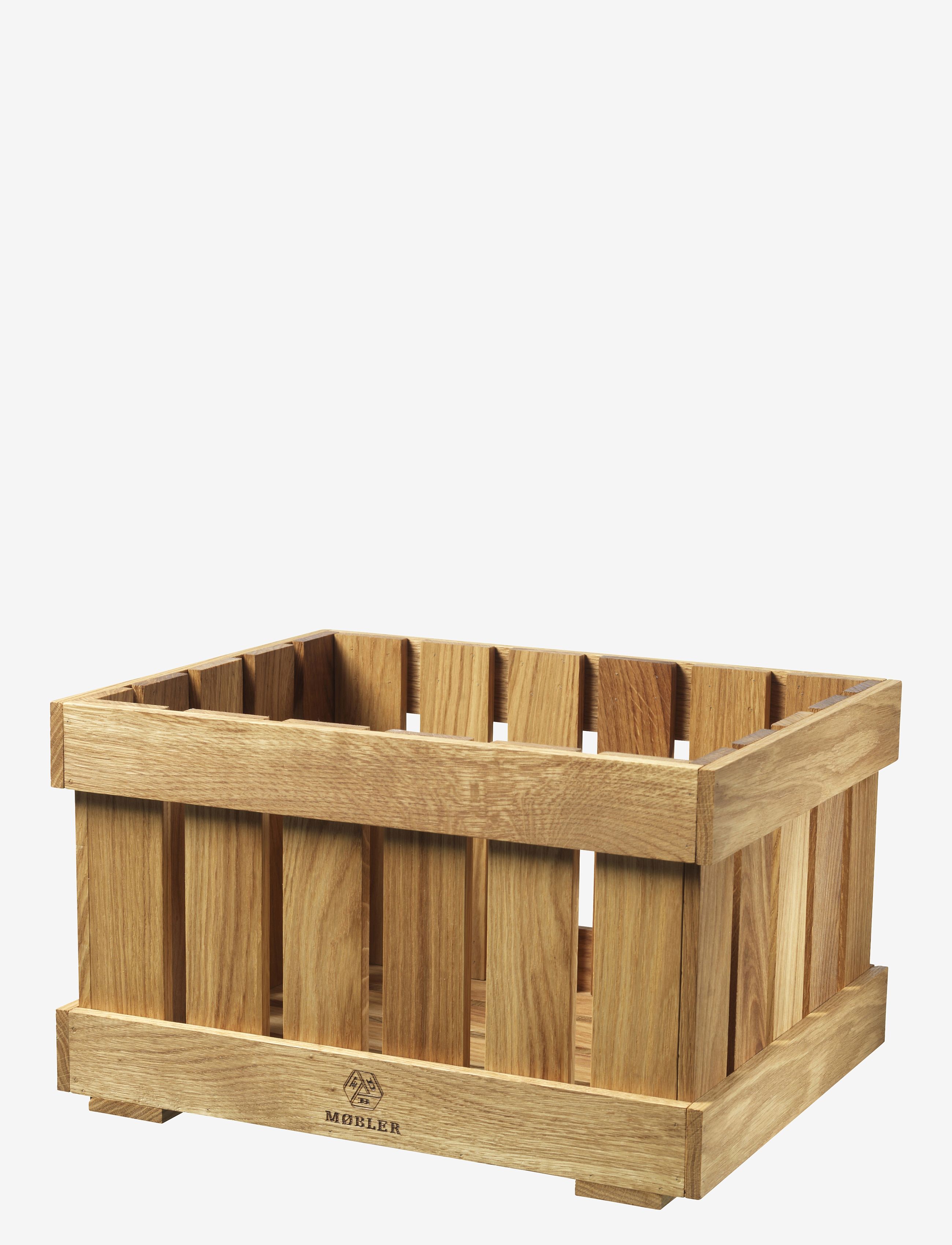 FDB Møbler X1 Apple Box, 29.2X 33.6X 22.4 cm, Storage, Beige - Storage Baskets, Homeware