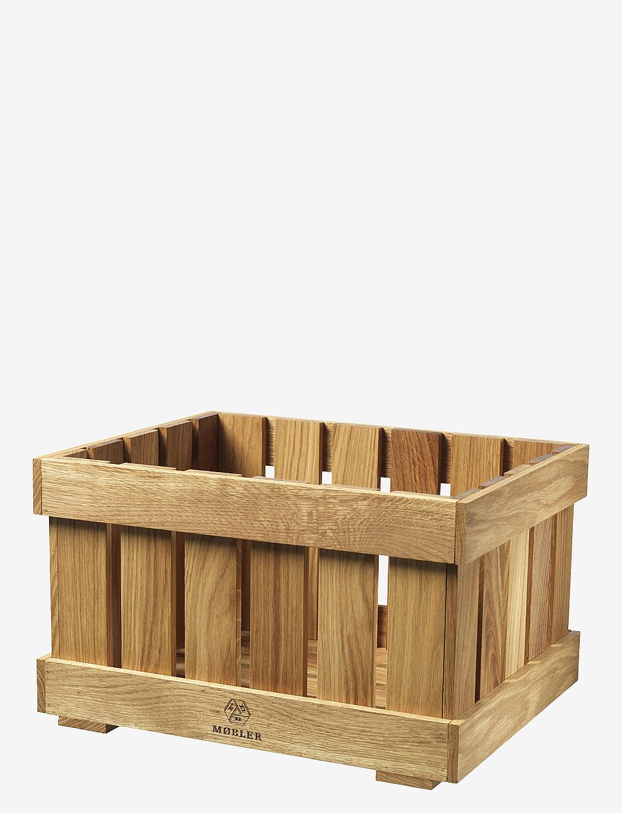 FDB Møbler - X1 - Apple box - minikarbid - nature - 0