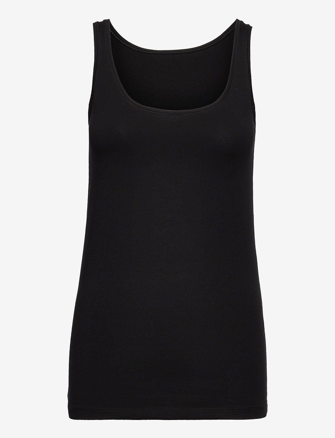 Femilet - Basic Cotton Tank Top - topid ja varrukateta alussärgid - black - 1