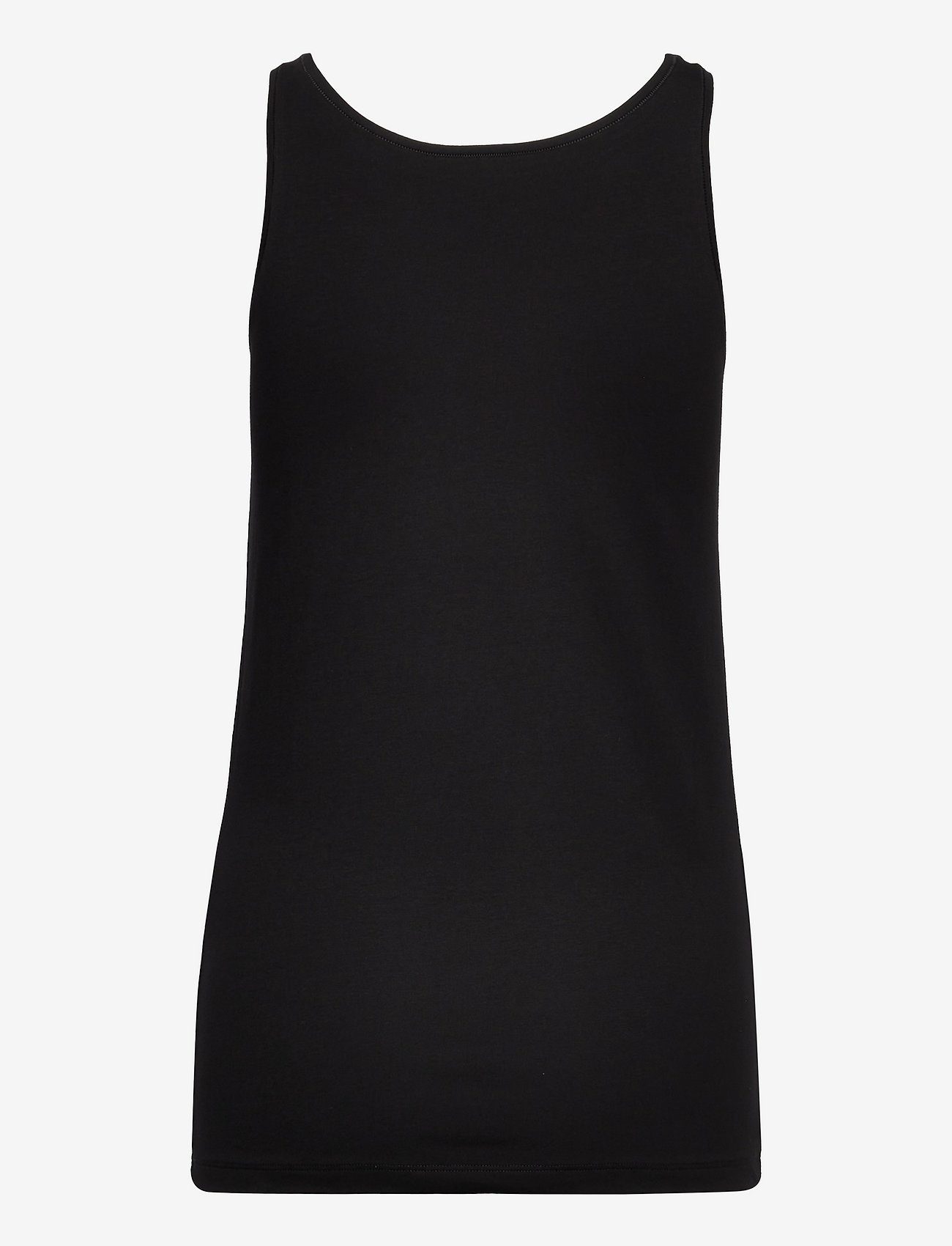 Femilet - Basic Cotton Tank Top - topid ja varrukateta alussärgid - black - 2