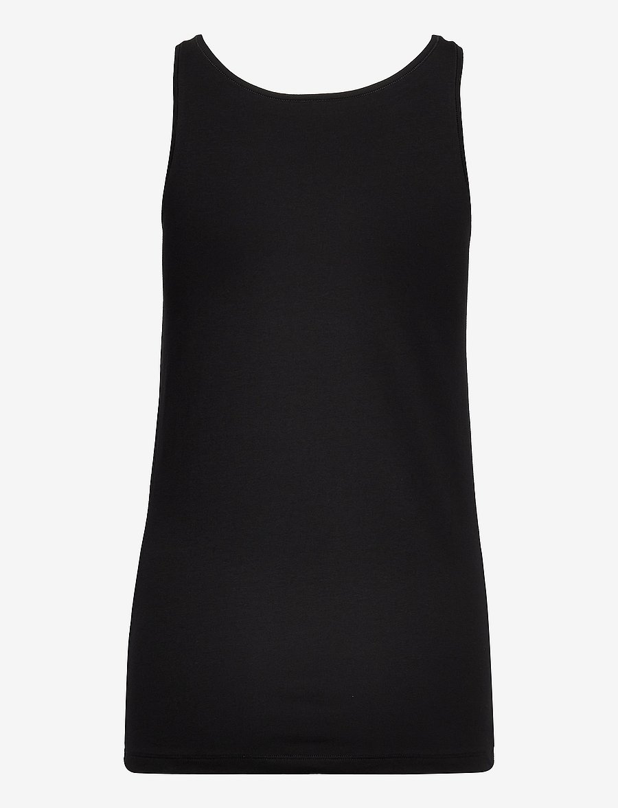 Femilet - Basic Cotton Tank Top - hauts sans manches - black - 2