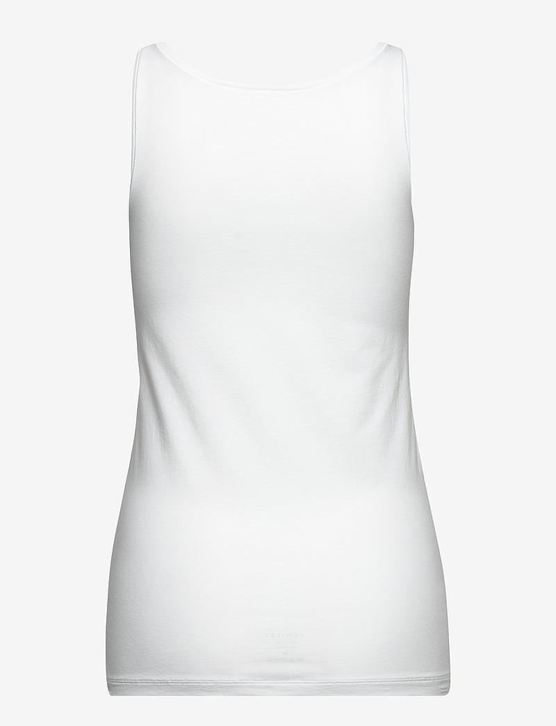 Femilet - Basic Cotton Tank Top - tanktops - white - 2
