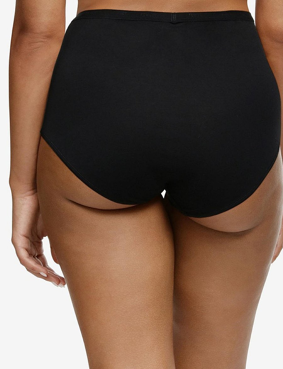 Femilet - Basic Cotton High waist brief - hipster & boxershorts - black - 3