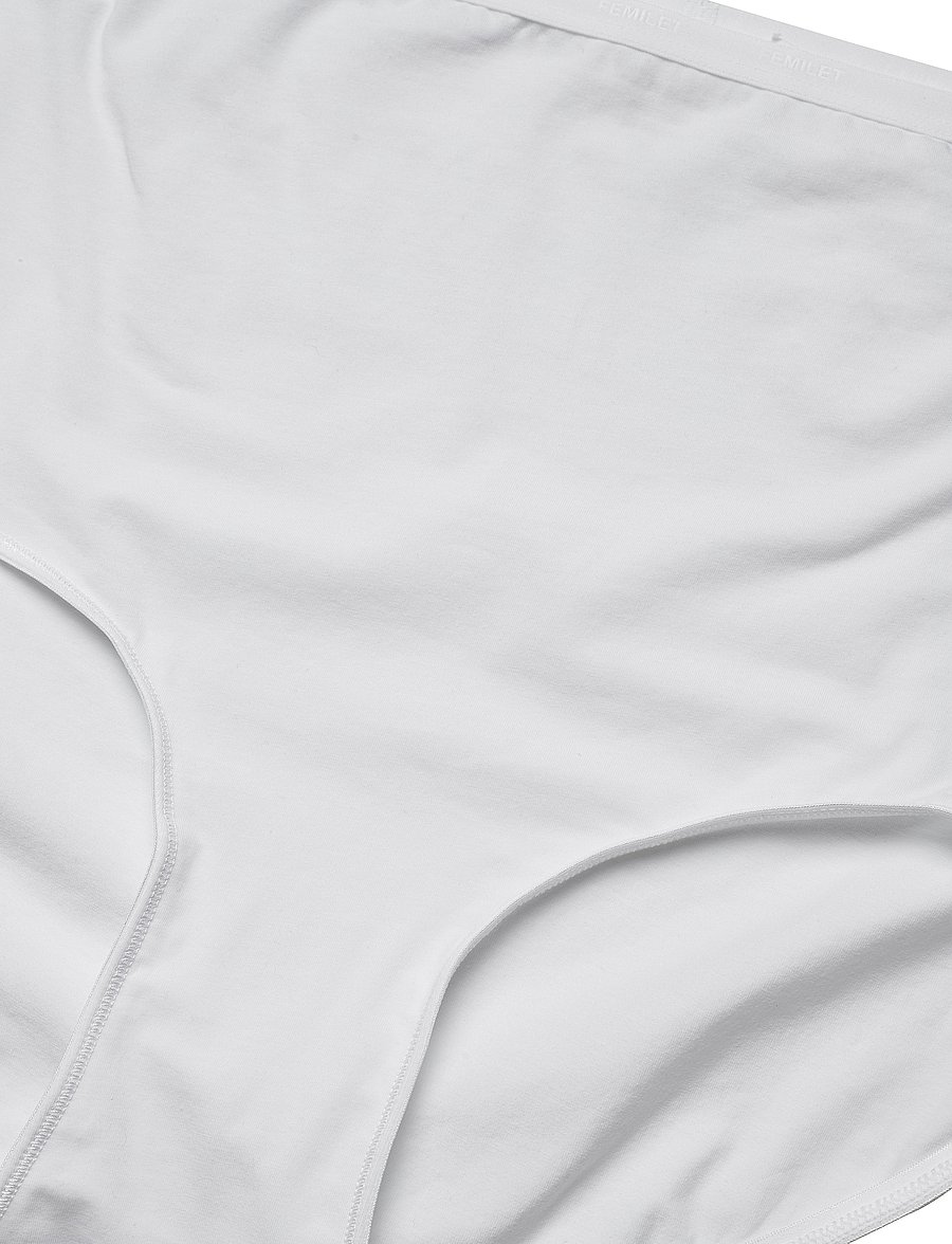 Femilet - Basic Cotton High waist brief - boxers - white - 4