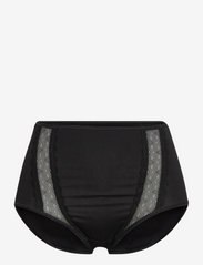 Femilet - Basic Lace High waist brief - de laveste prisene - black - 0